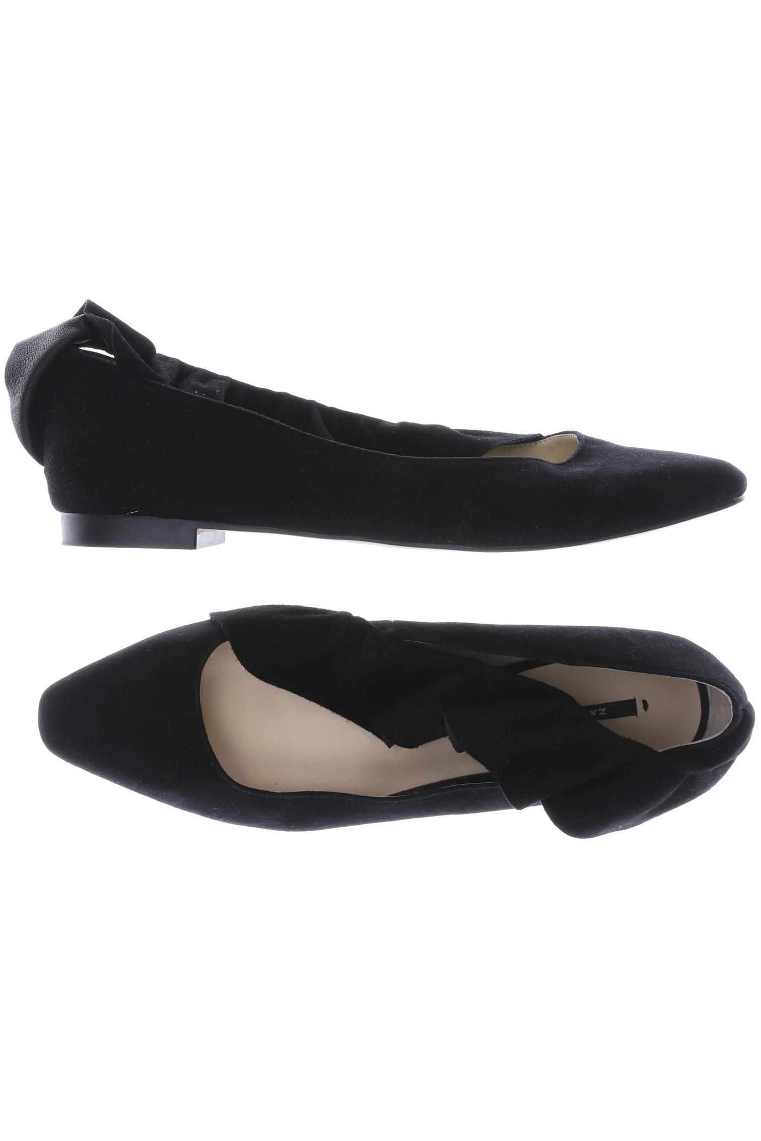 

Zara Damen Ballerinas, schwarz, Gr. 37