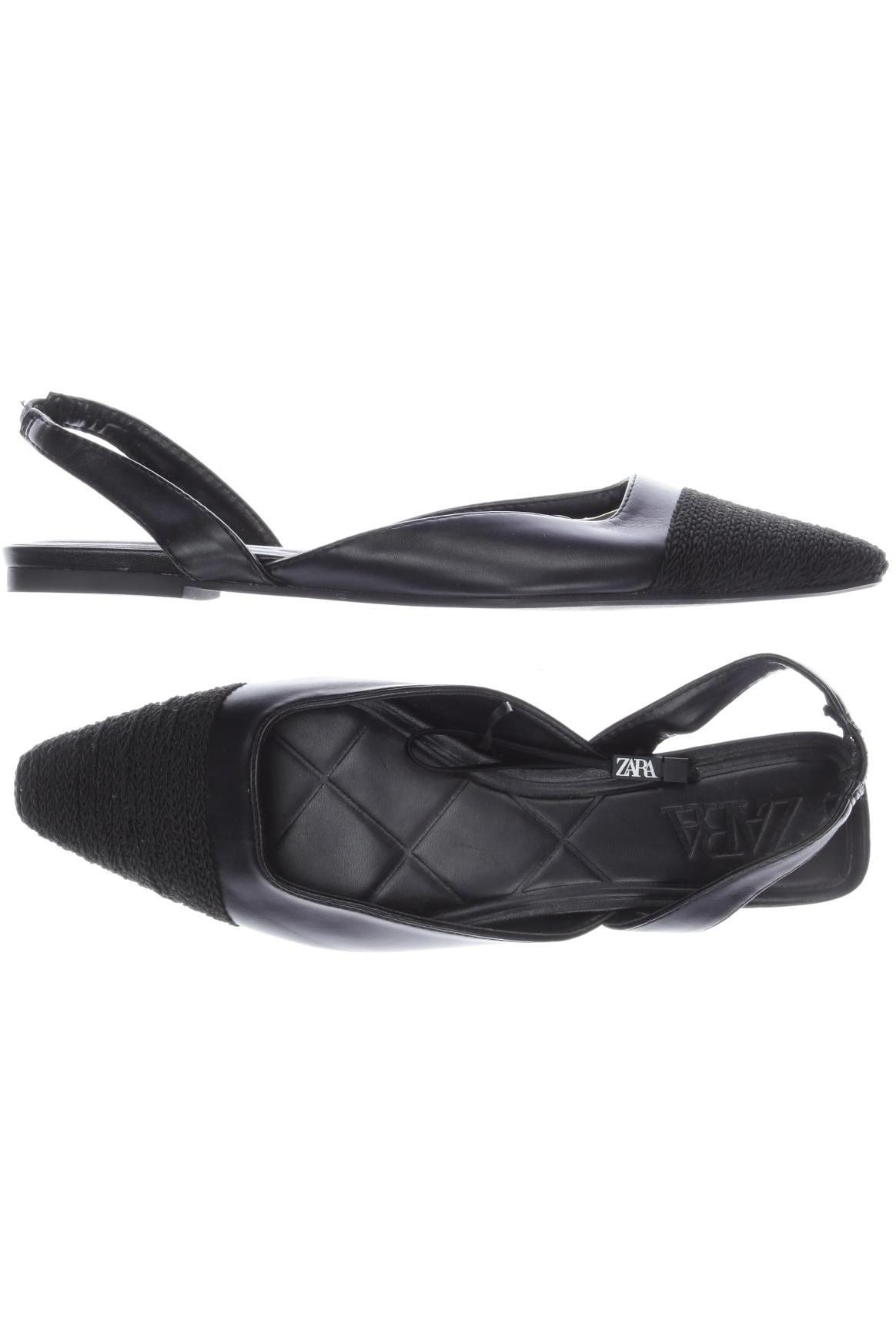 

Zara Damen Ballerinas, schwarz, Gr. 38