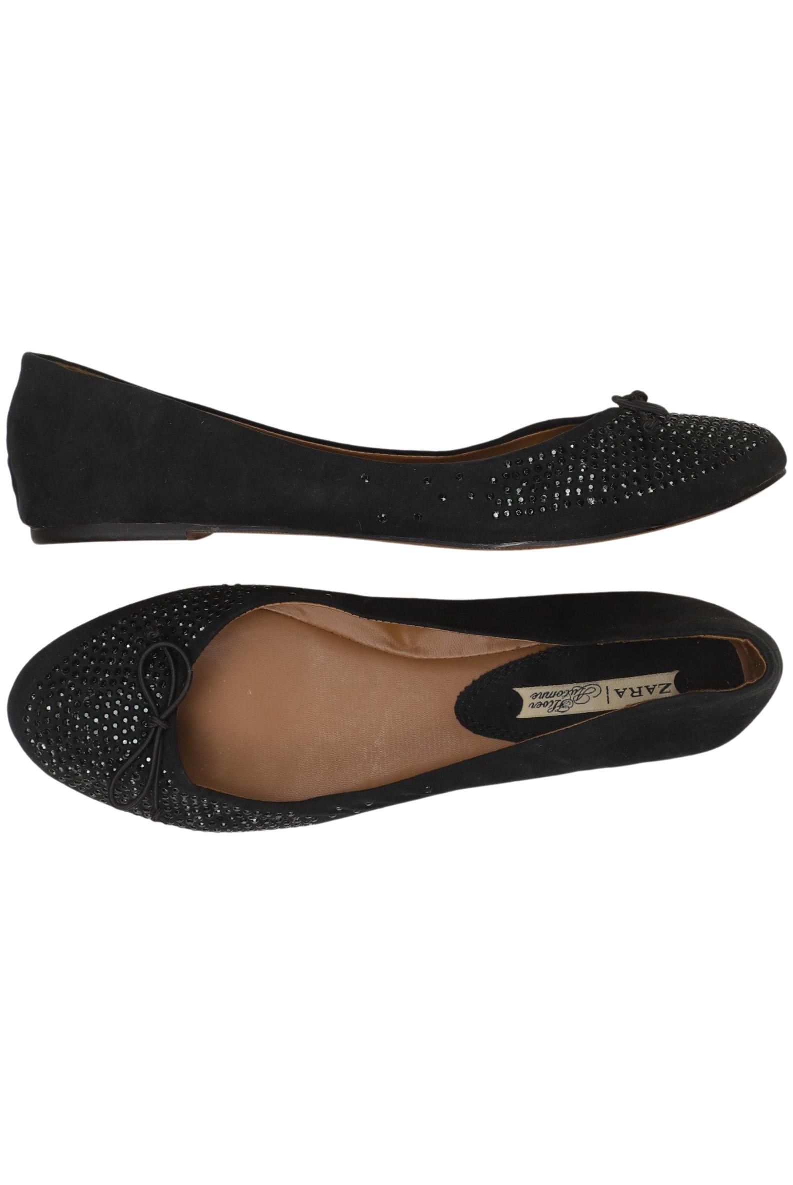 

Zara Damen Ballerinas, schwarz, Gr. 40