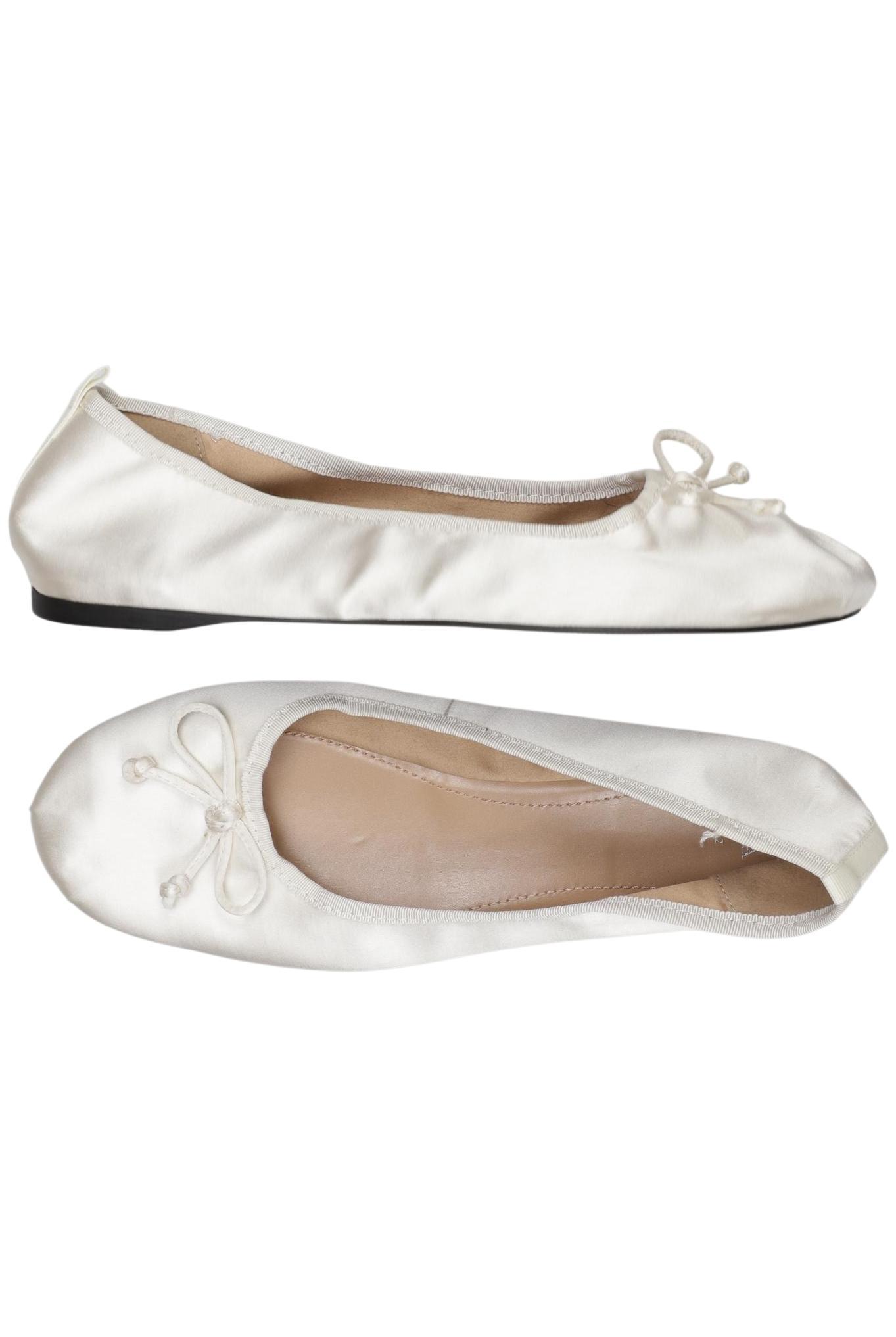

Zara Damen Ballerinas, weiß, Gr. 42
