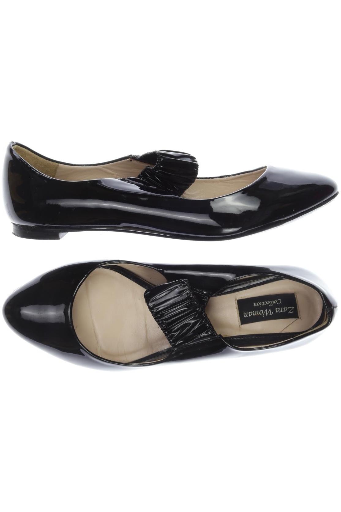 

Zara Damen Ballerinas, schwarz, Gr. 38