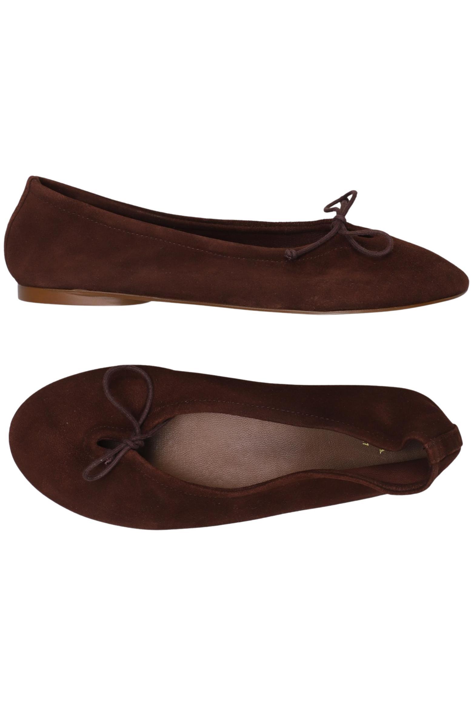 

Zara Damen Ballerinas, braun, Gr. 37