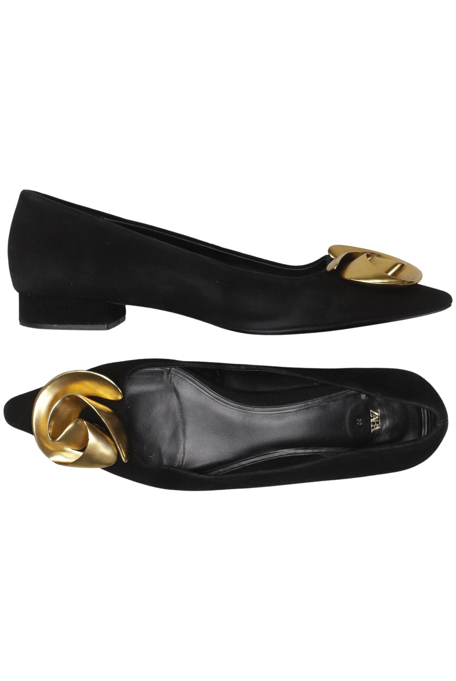 

Zara Damen Ballerinas, schwarz, Gr. 39