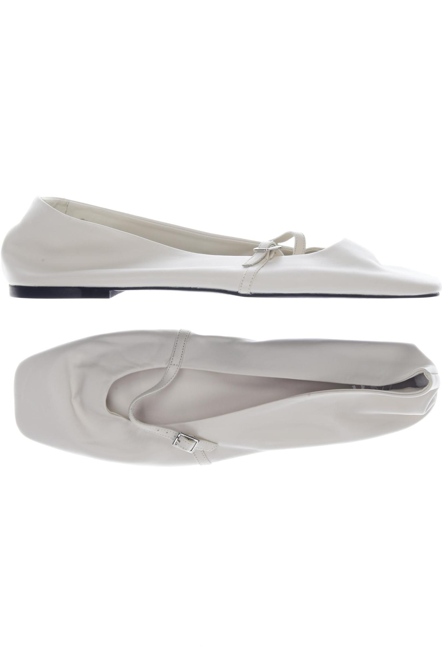 

Zara Damen Ballerinas, weiß, Gr. 41