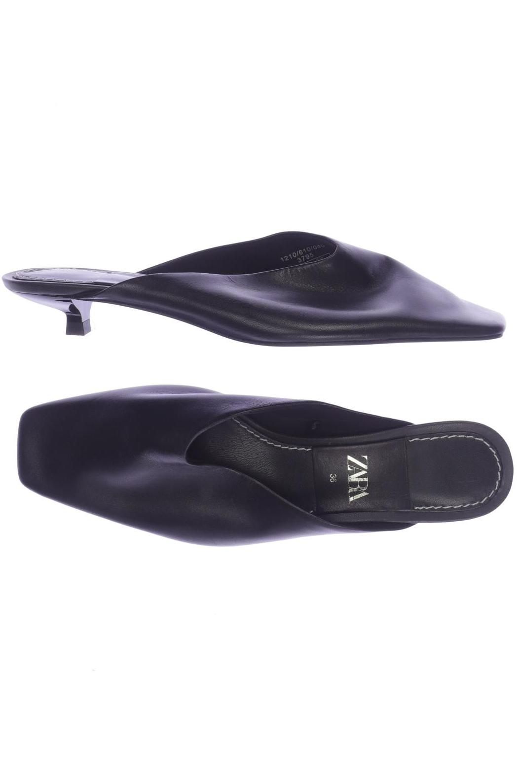 

ZARA Damen Ballerinas, schwarz