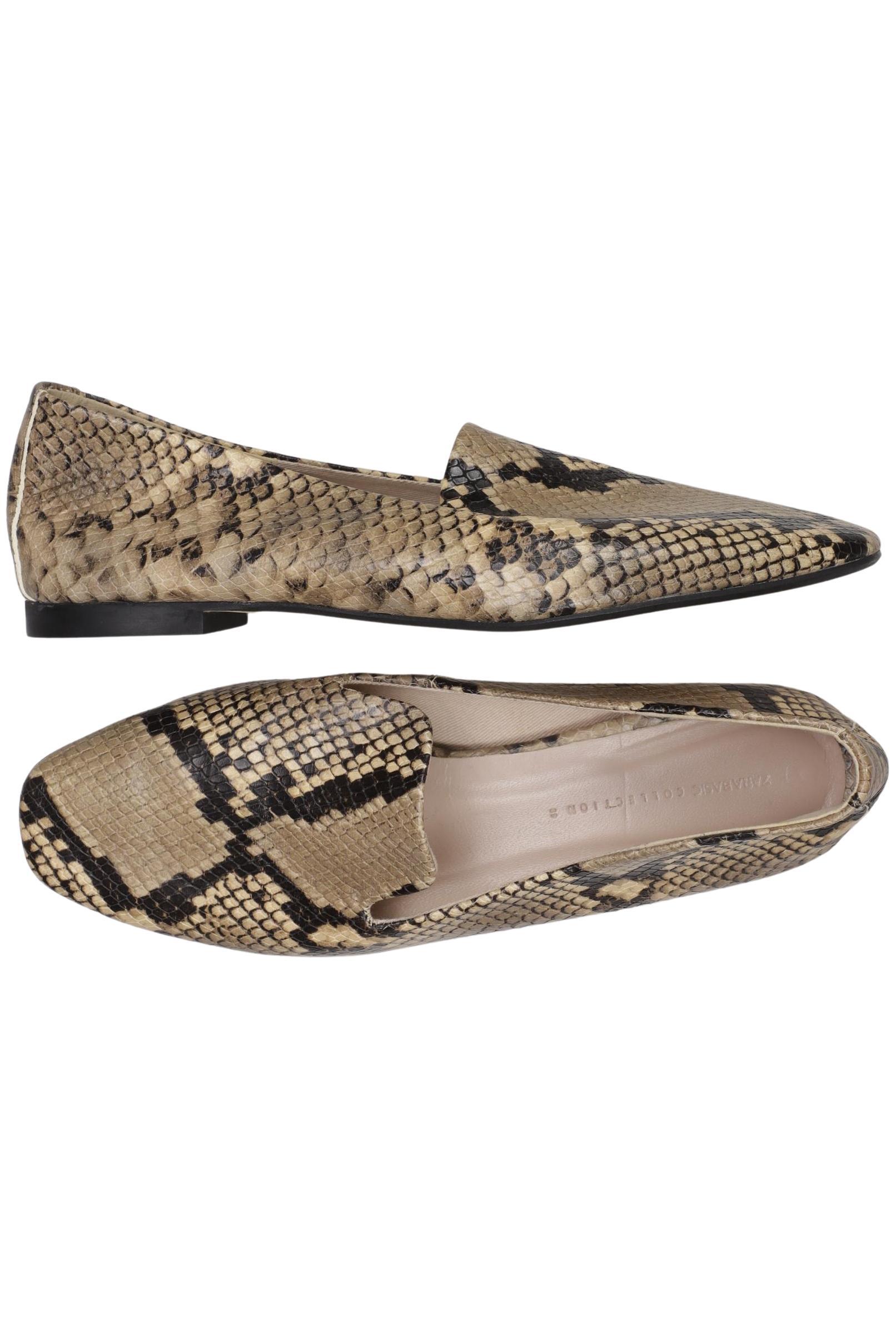 

Zara Damen Ballerinas, beige, Gr. 39