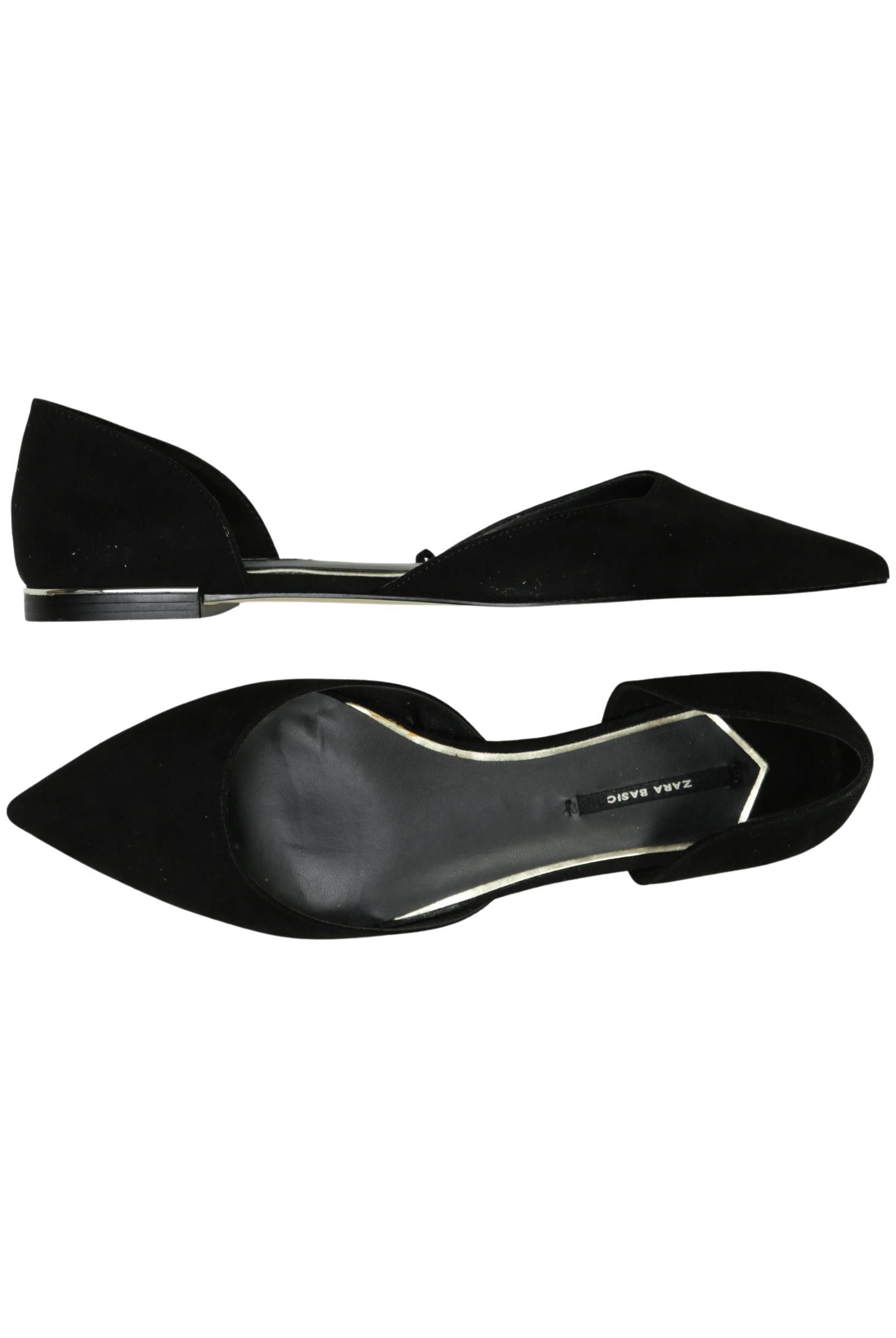 

Zara Damen Ballerinas, schwarz, Gr. 38