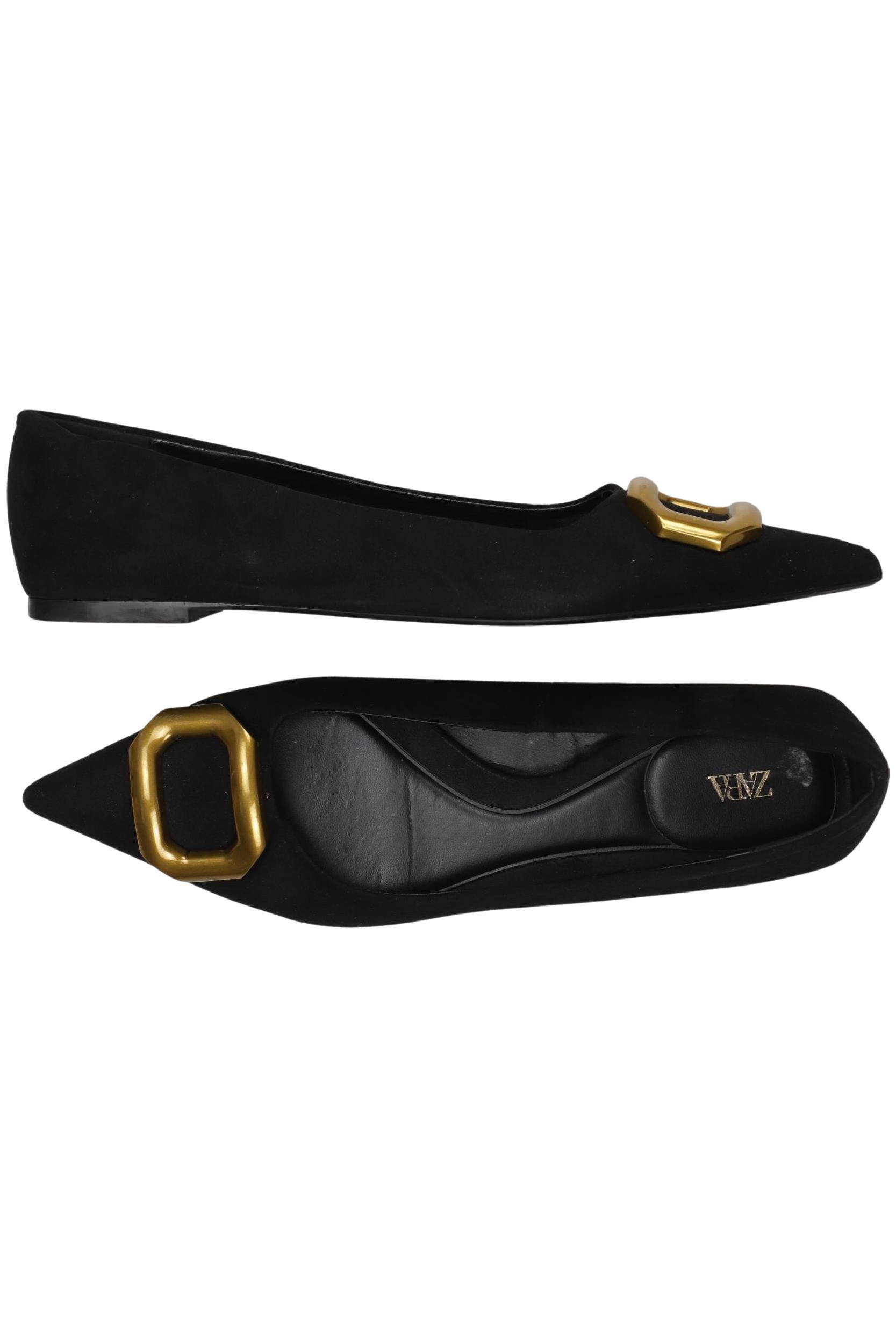 

Zara Damen Ballerinas, schwarz, Gr. 40