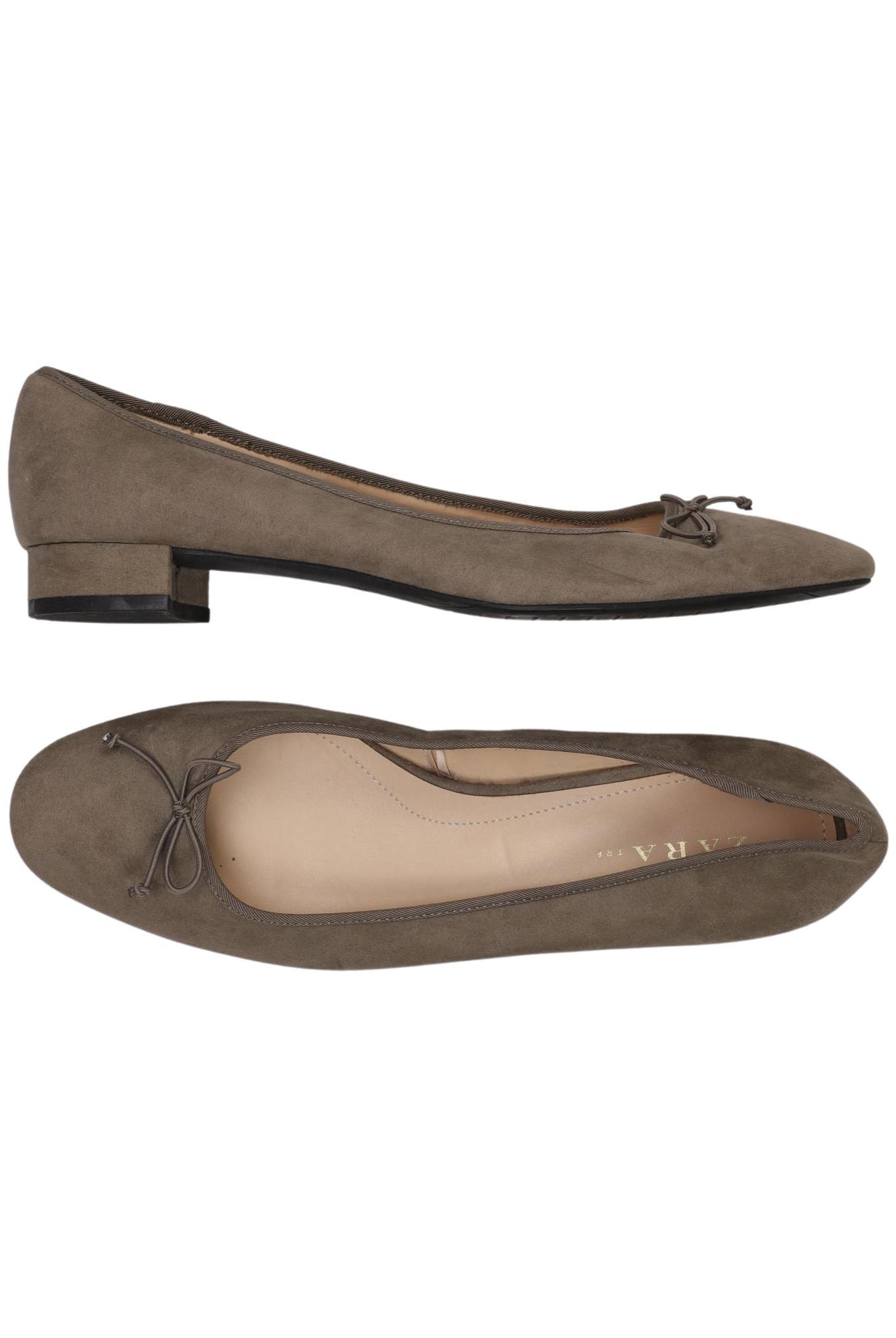 

Zara Damen Ballerinas, braun, Gr. 40