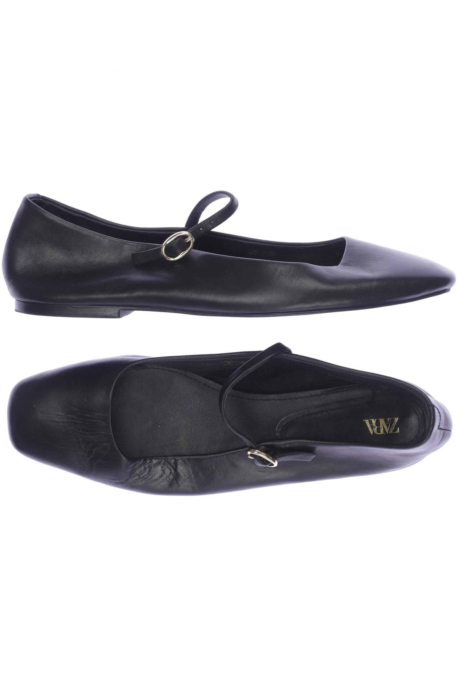 

Zara Damen Ballerinas, schwarz, Gr. 40