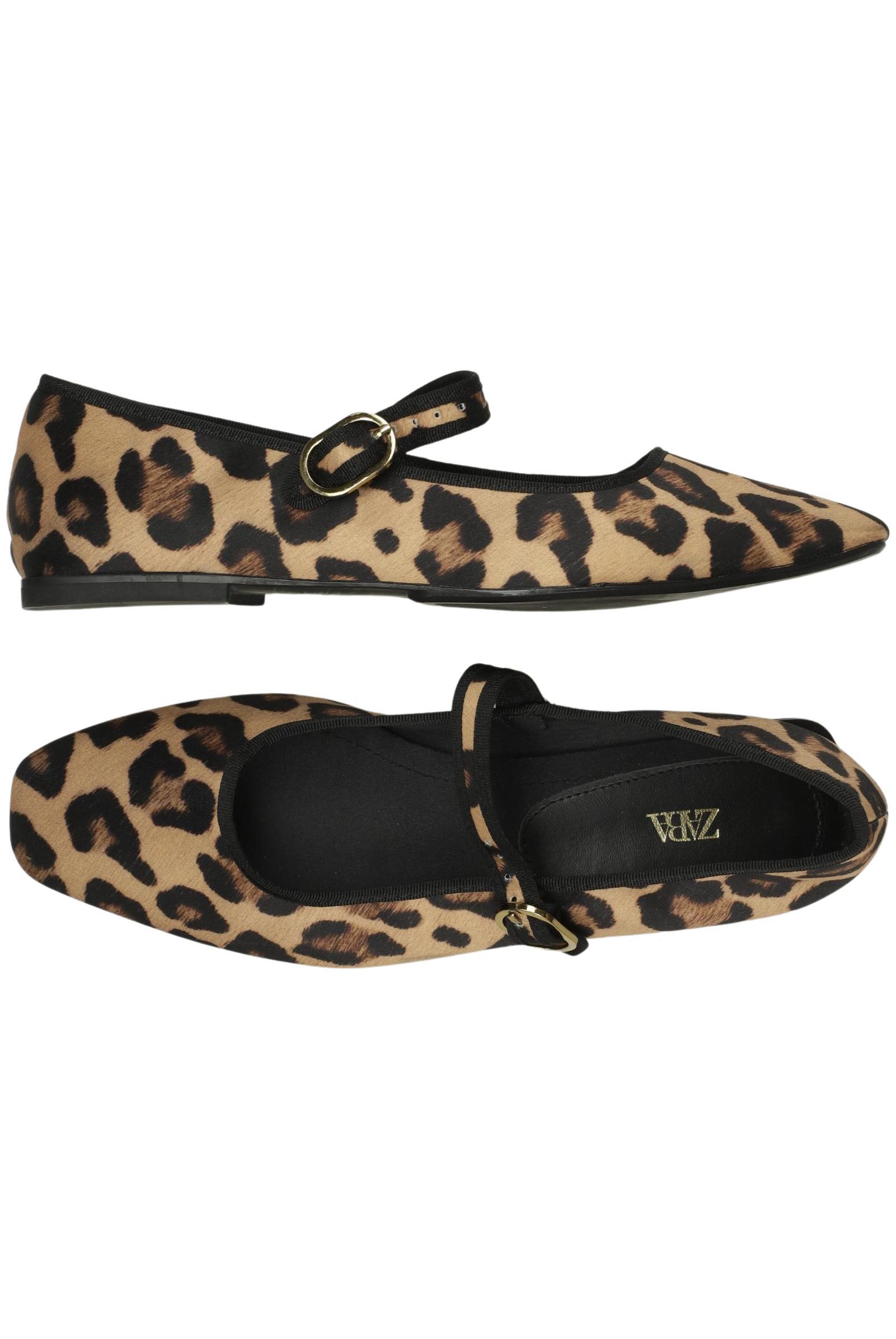 

Zara Damen Ballerinas, beige, Gr. 38