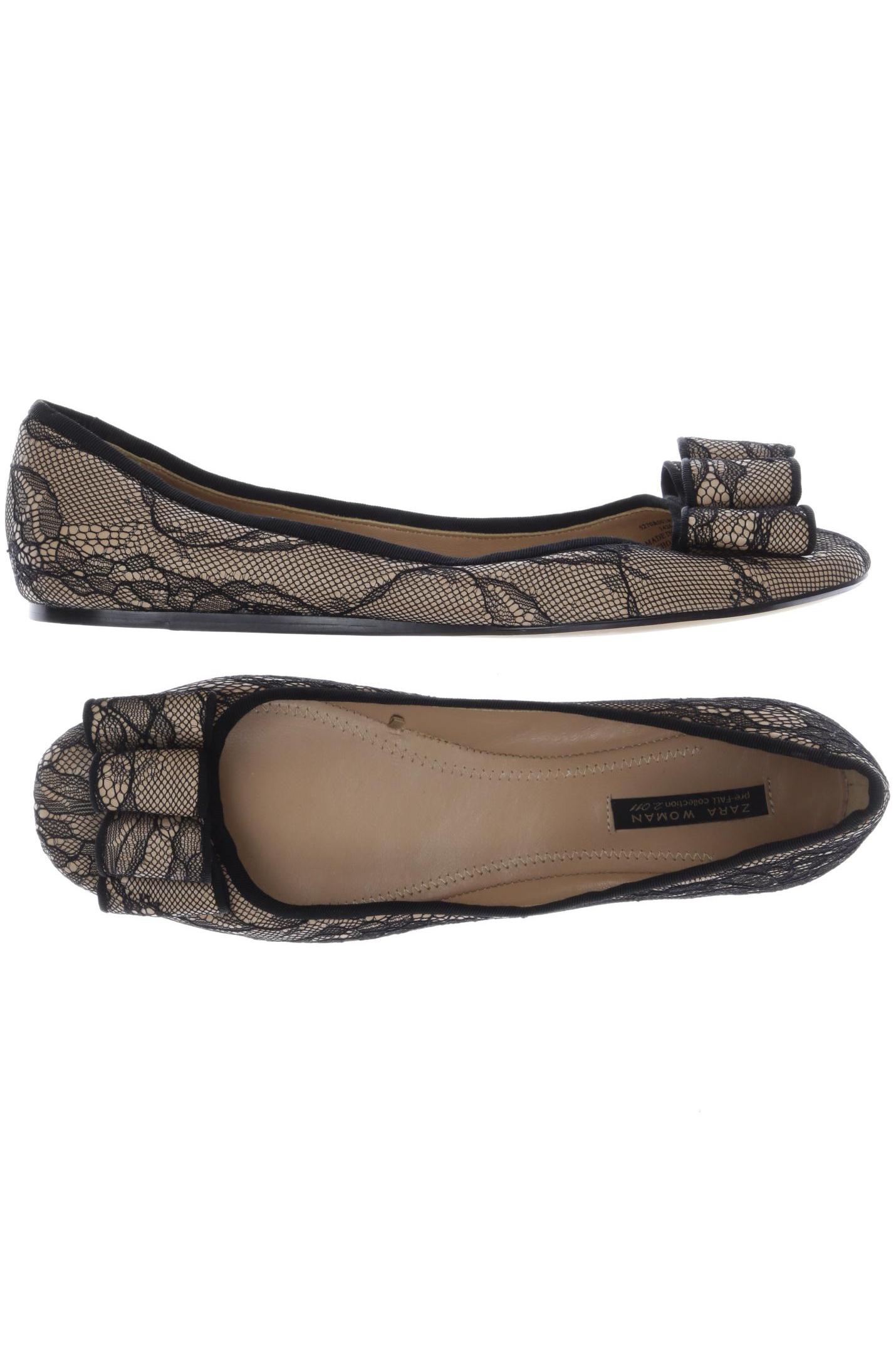 

Zara Damen Ballerinas, beige, Gr. 41