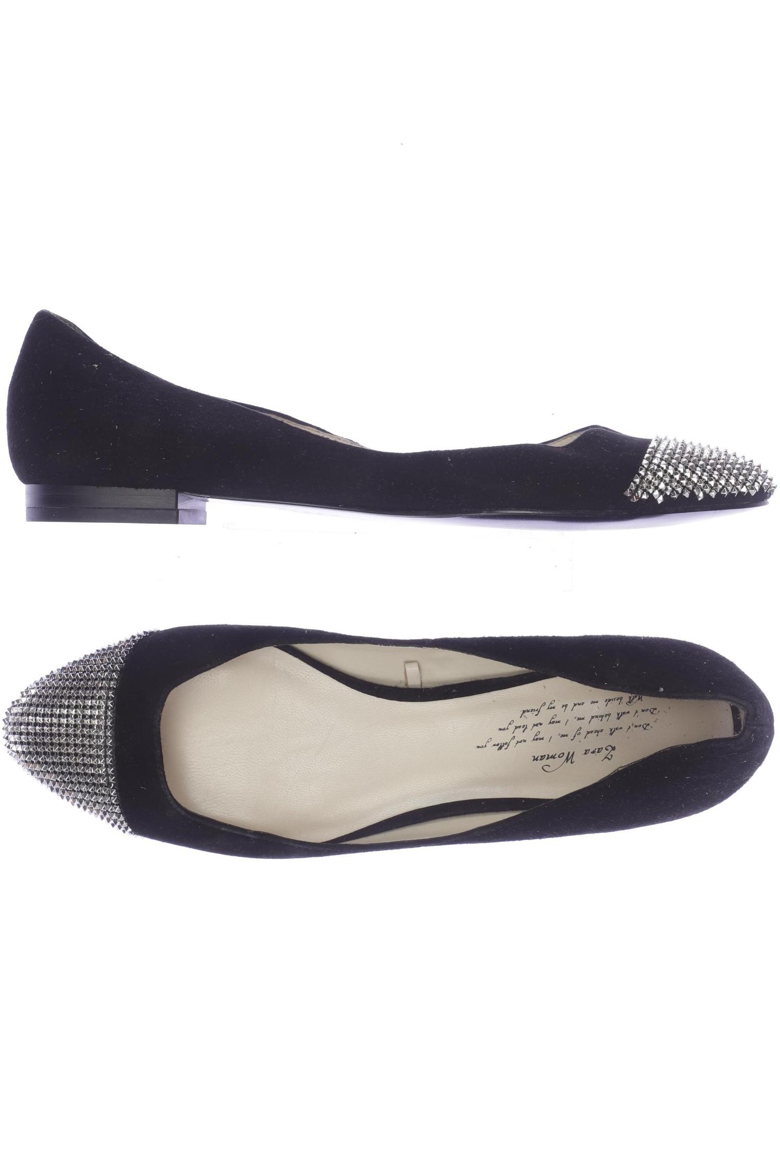 

Zara Damen Ballerinas, schwarz, Gr. 38