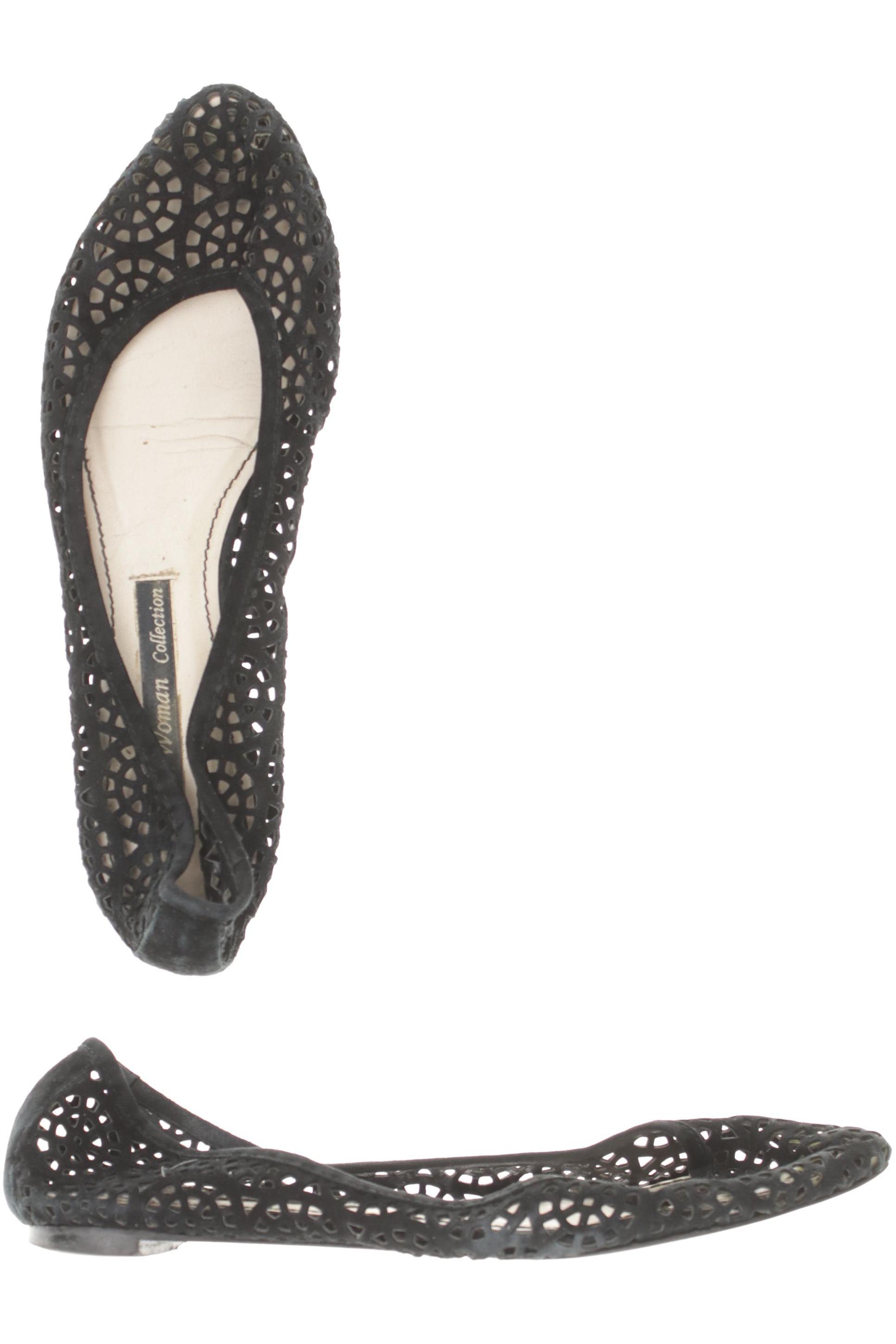 

Zara Damen Ballerinas, schwarz, Gr. 36