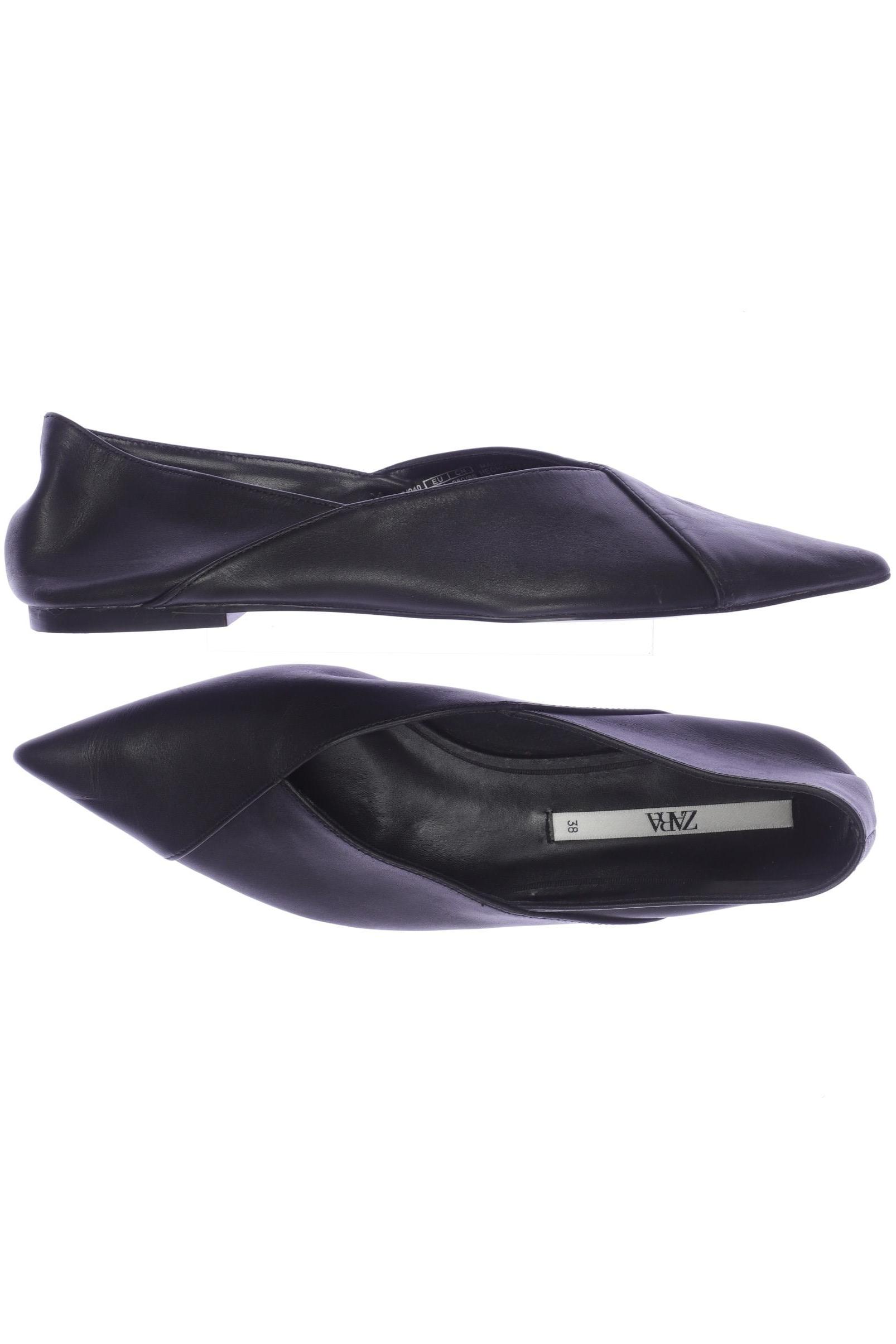 

Zara Damen Ballerinas, schwarz, Gr. 38