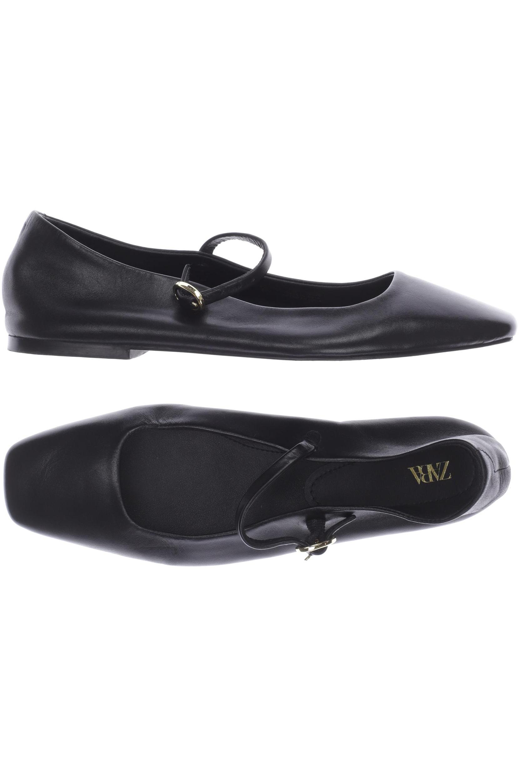 

Zara Damen Ballerinas, schwarz, Gr. 38