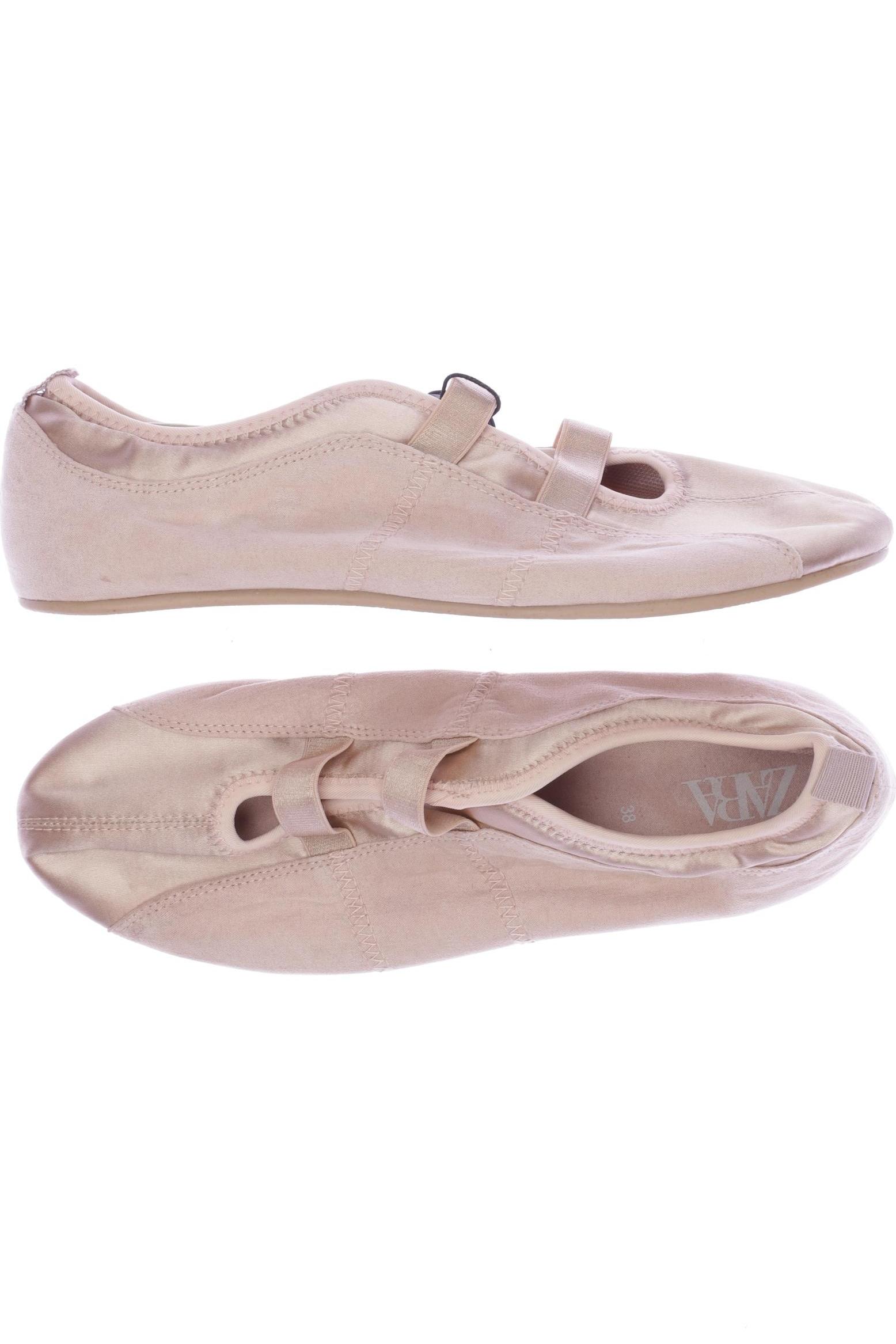 

Zara Damen Ballerinas, beige, Gr. 38