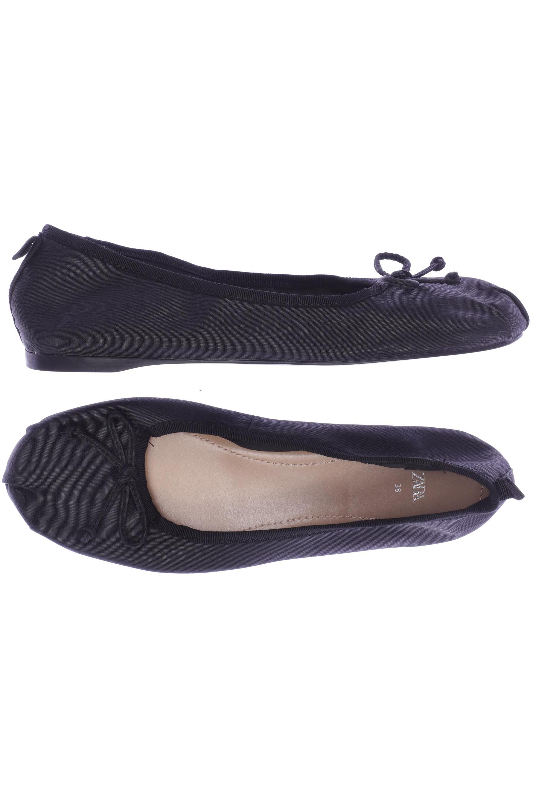 

Zara Damen Ballerinas, schwarz, Gr. 38