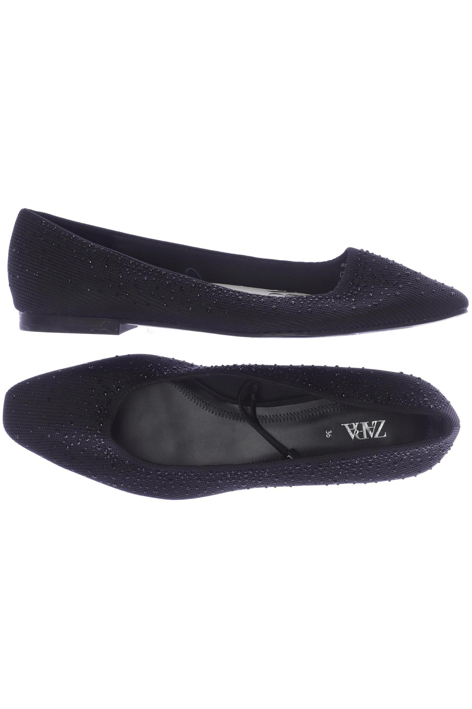 

Zara Damen Ballerinas, schwarz, Gr. 36
