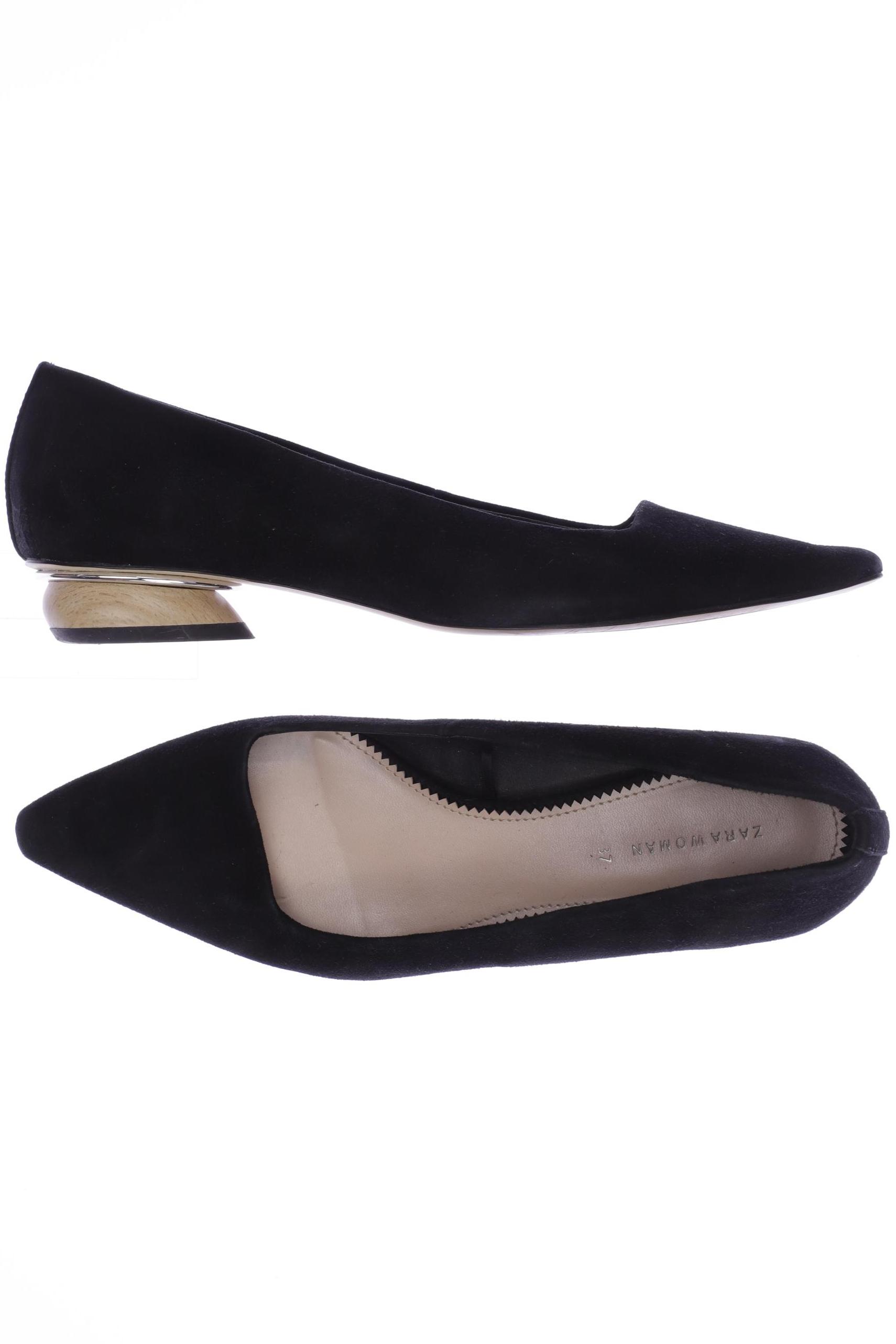 

Zara Damen Ballerinas, schwarz, Gr. 37