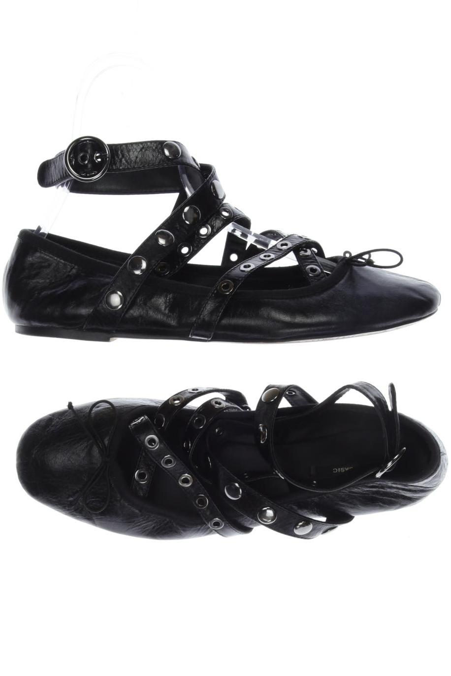 

Zara Damen Ballerinas, schwarz, Gr. 40