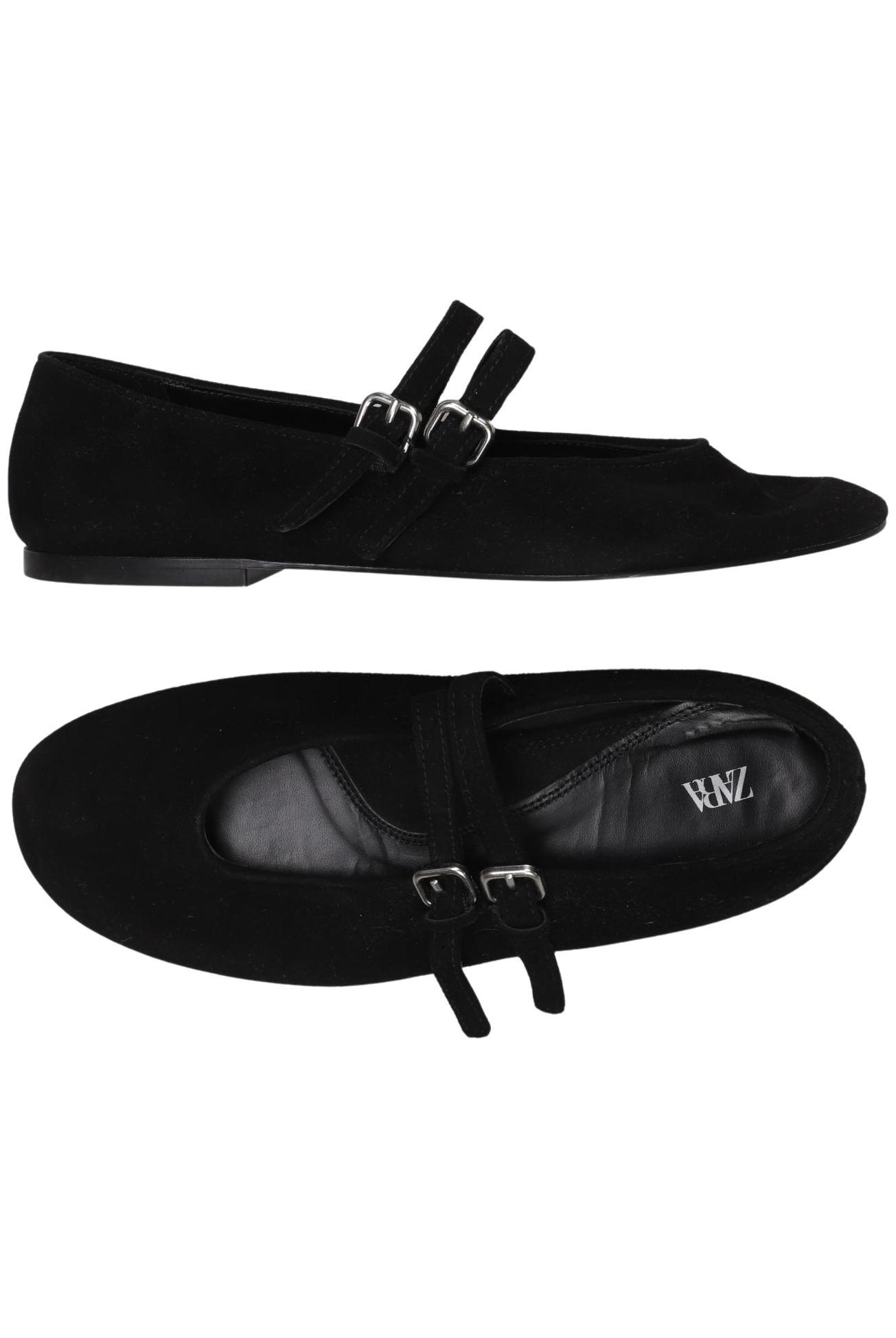 

Zara Damen Ballerinas, schwarz, Gr. 39