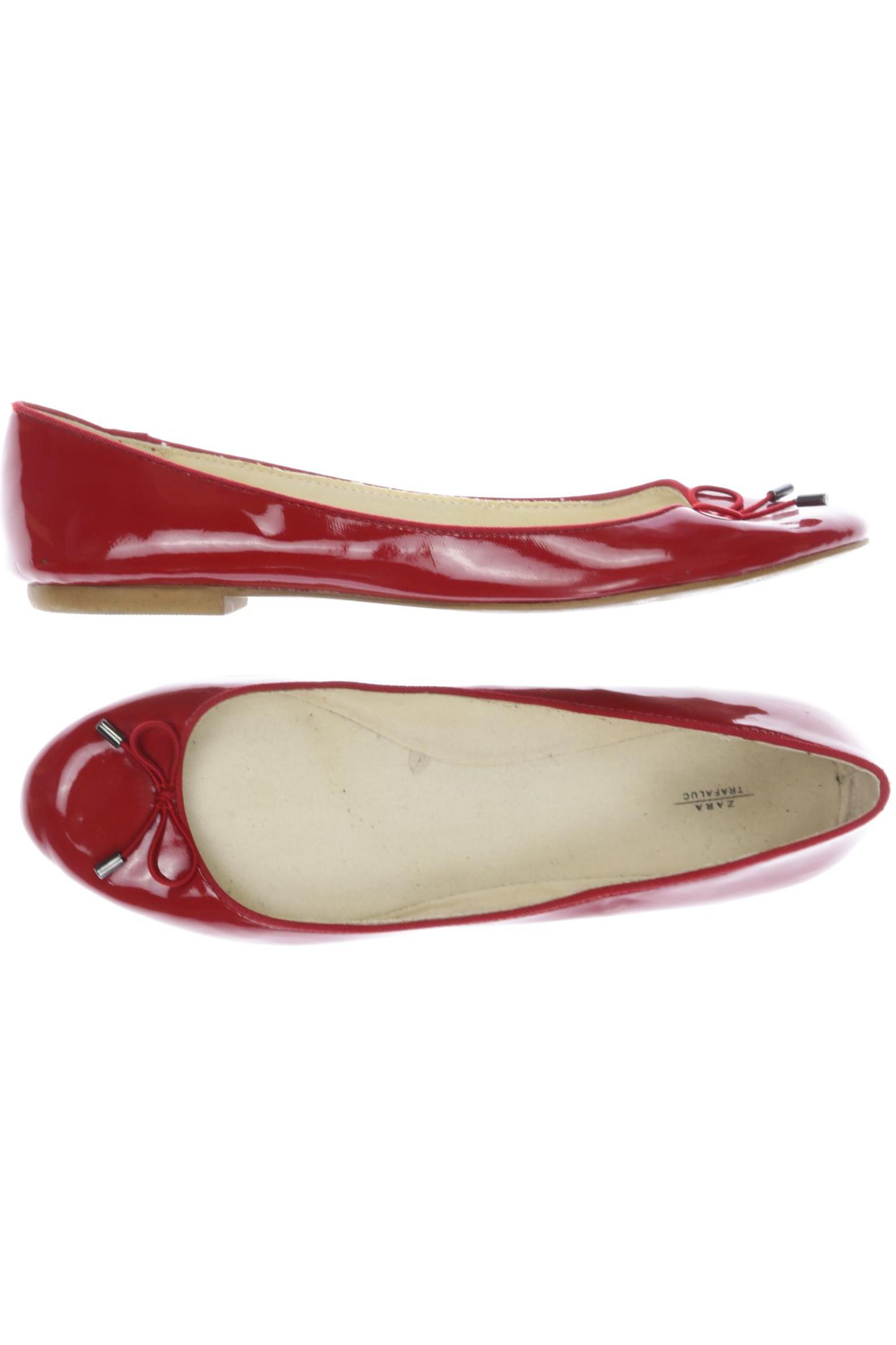 

Zara Damen Ballerinas, rot, Gr. 39