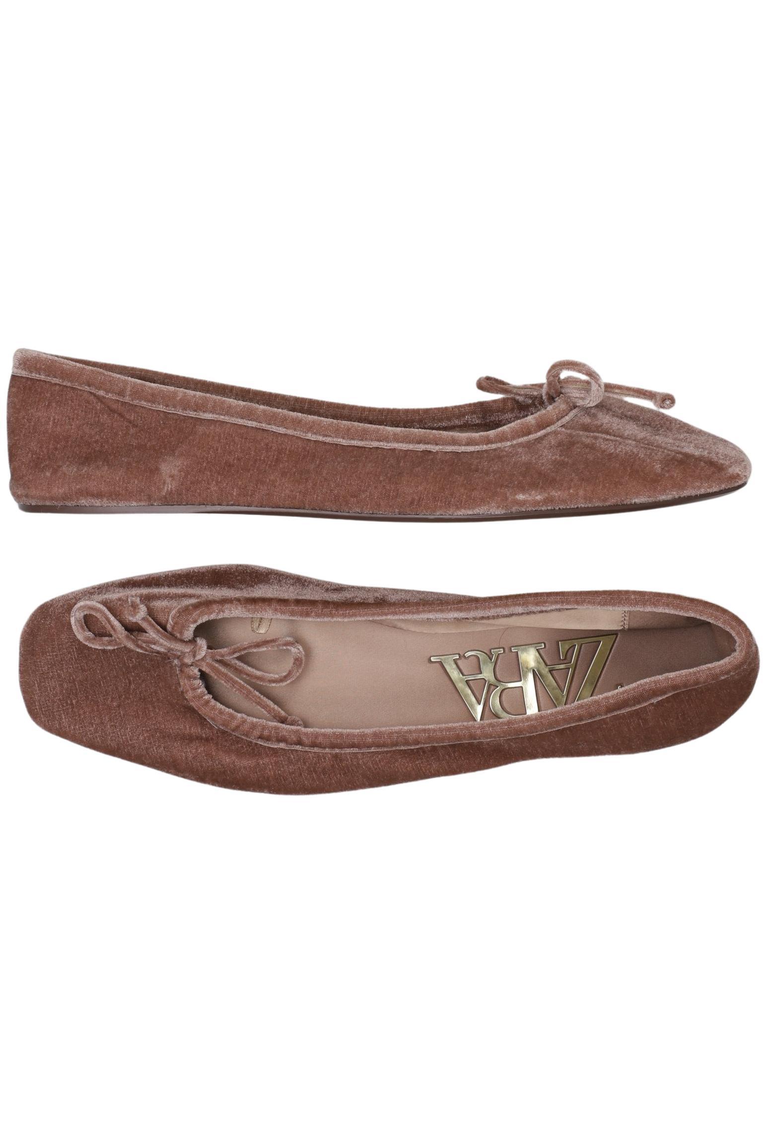 

Zara Damen Ballerinas, braun, Gr. 39