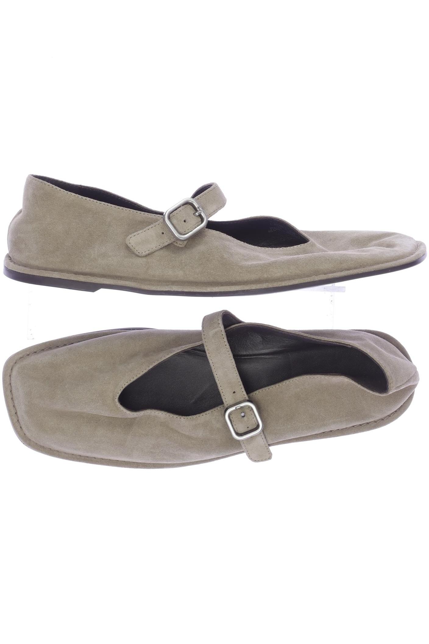 

Zara Damen Ballerinas, beige, Gr. 39