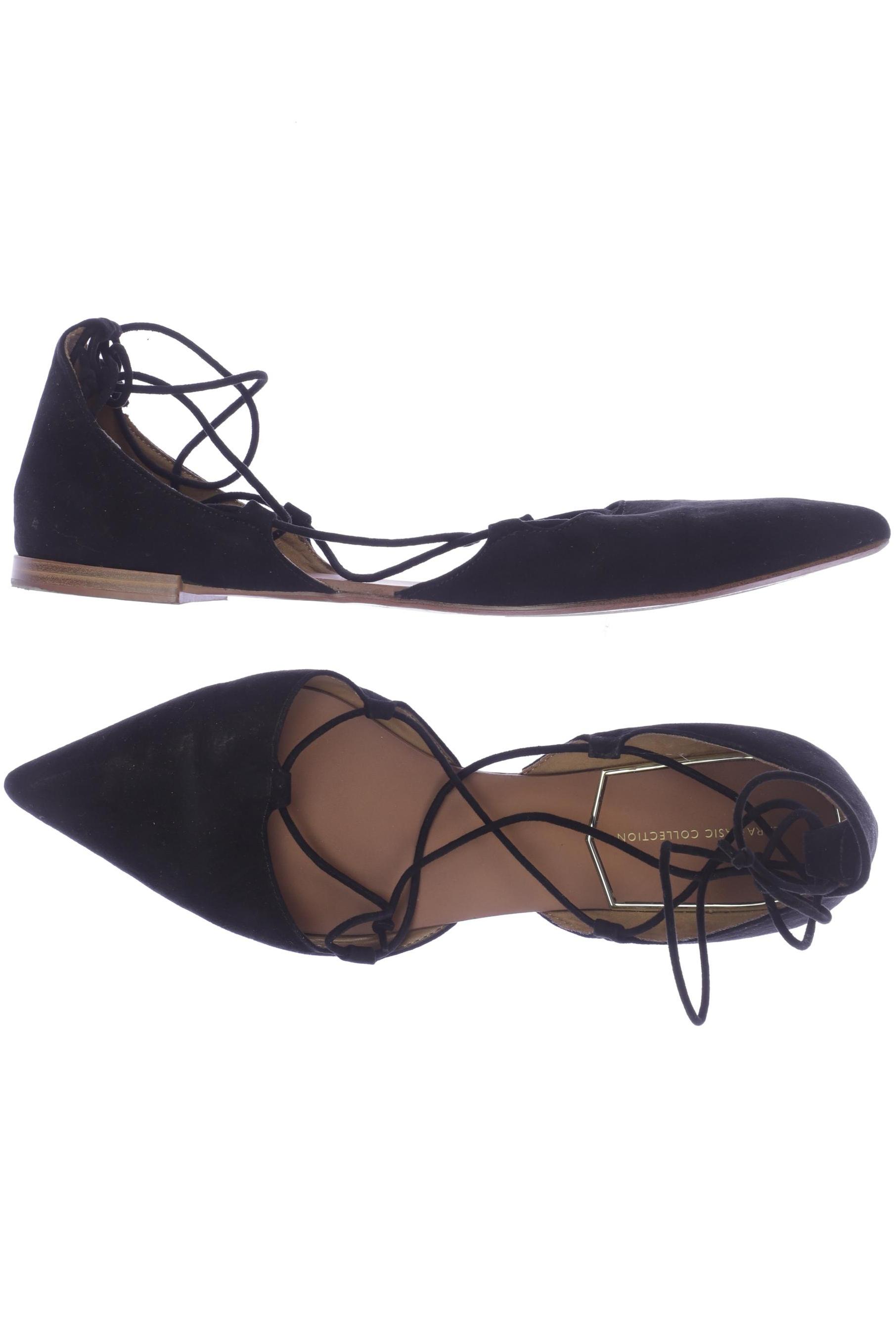 

Zara Damen Ballerinas, schwarz, Gr. 42