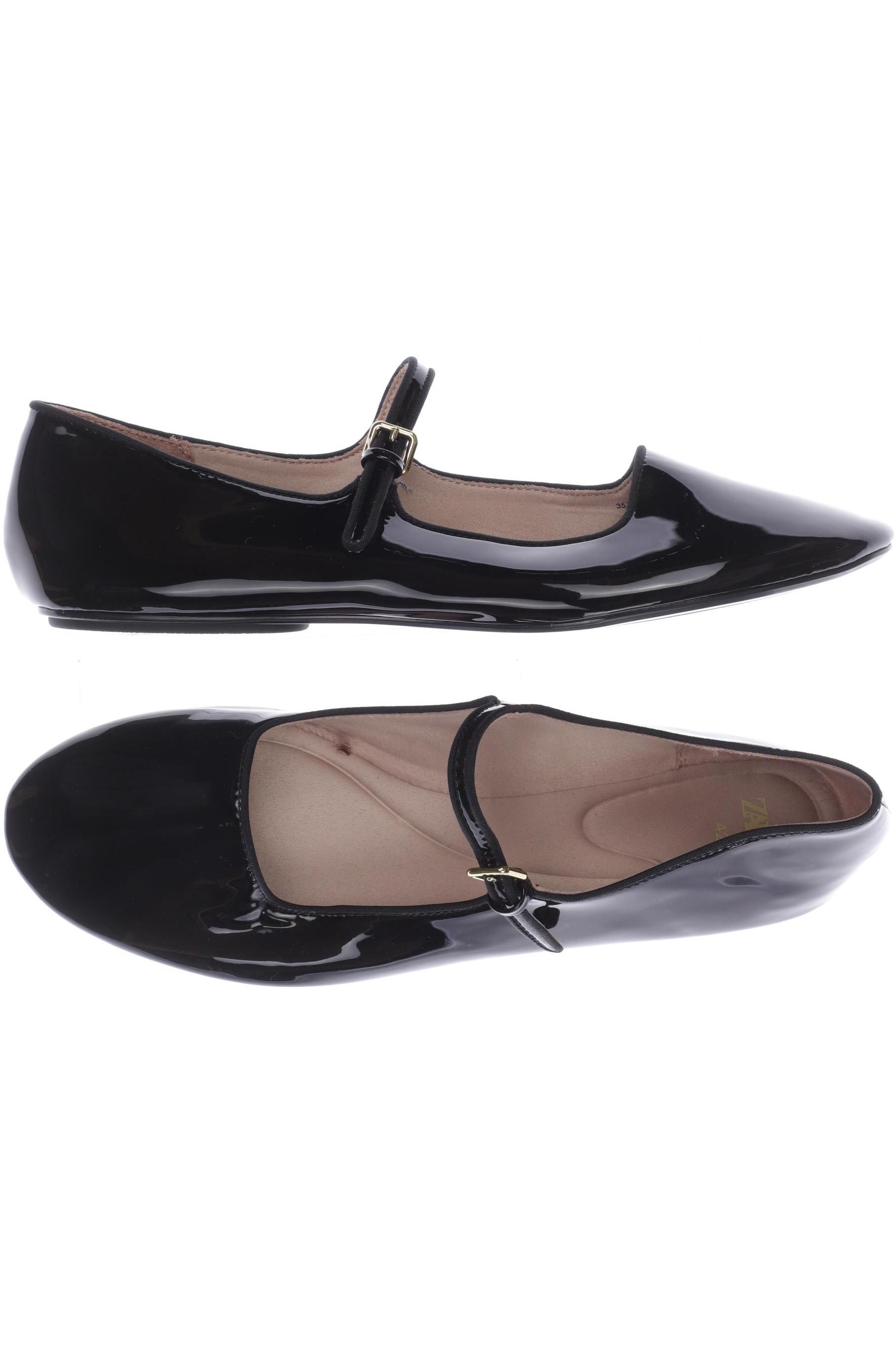 

Zara Damen Ballerinas, schwarz, Gr. 42