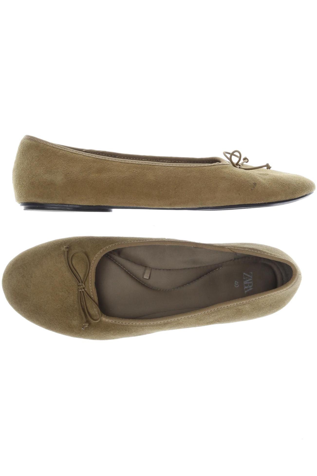 

Zara Damen Ballerinas, braun, Gr. 40