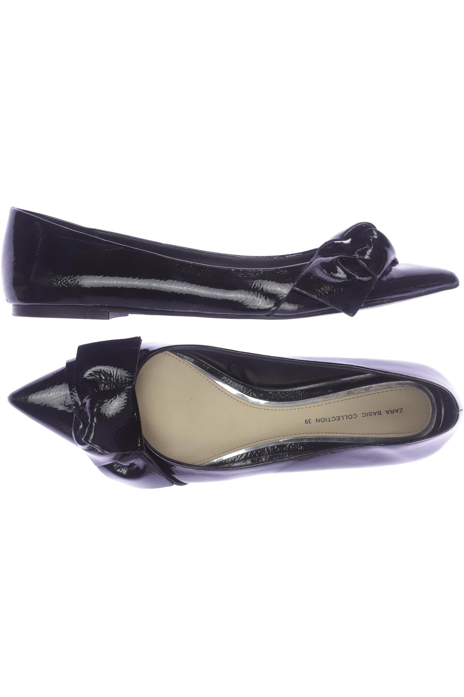 

Zara Damen Ballerinas, schwarz, Gr. 39
