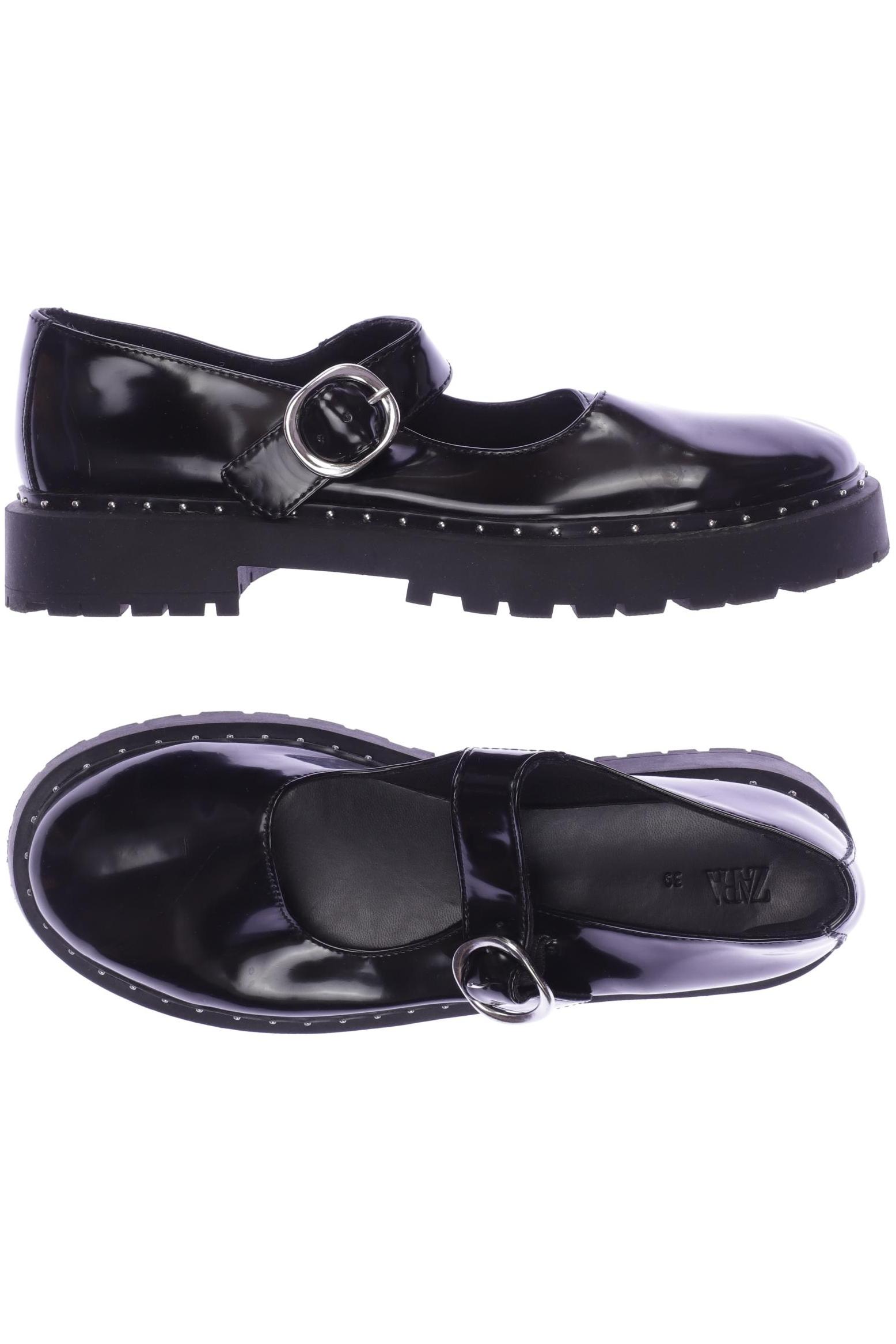 

Zara Damen Ballerinas, schwarz, Gr. 39