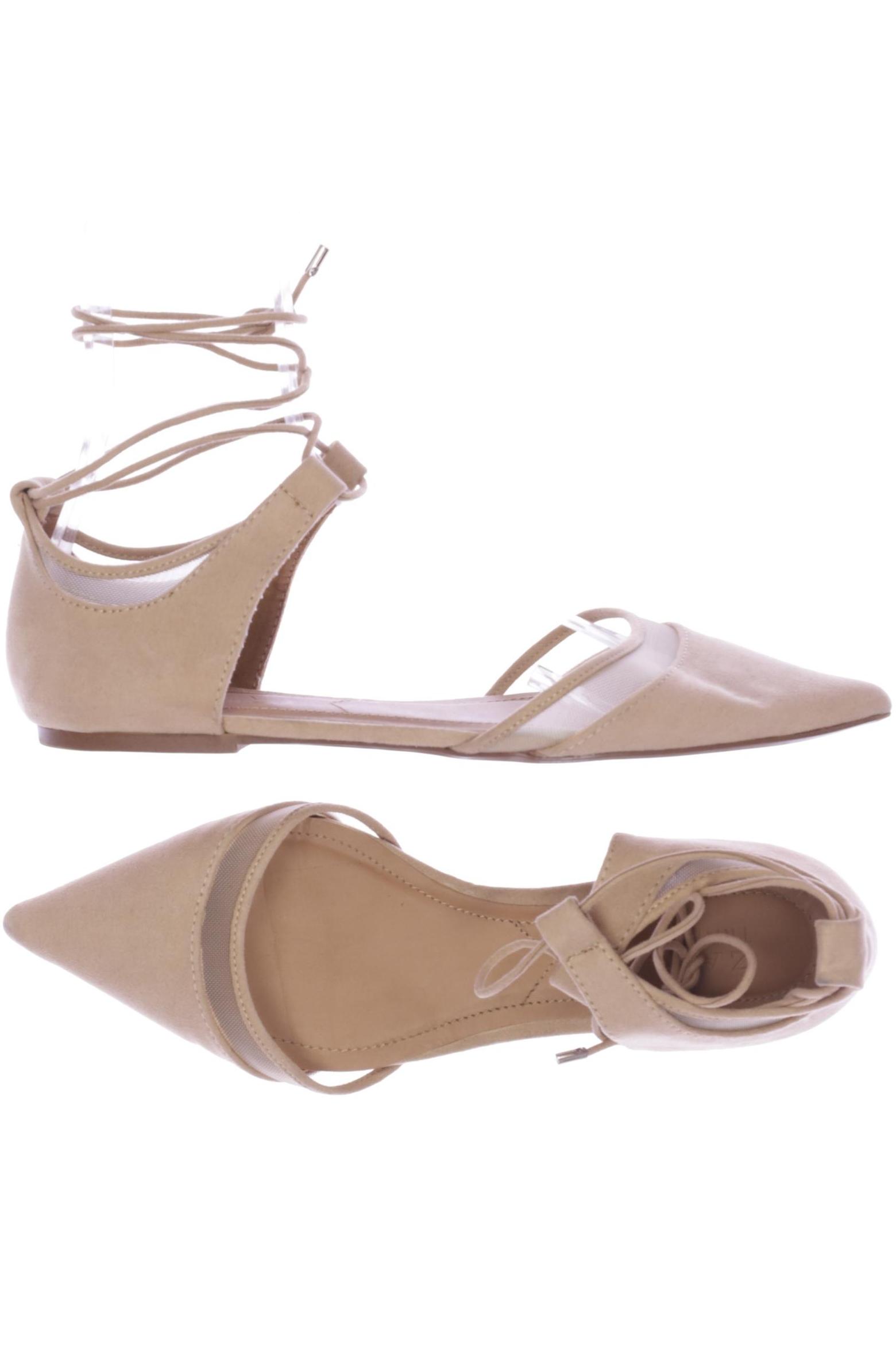 

Zara Damen Ballerinas, beige, Gr. 37