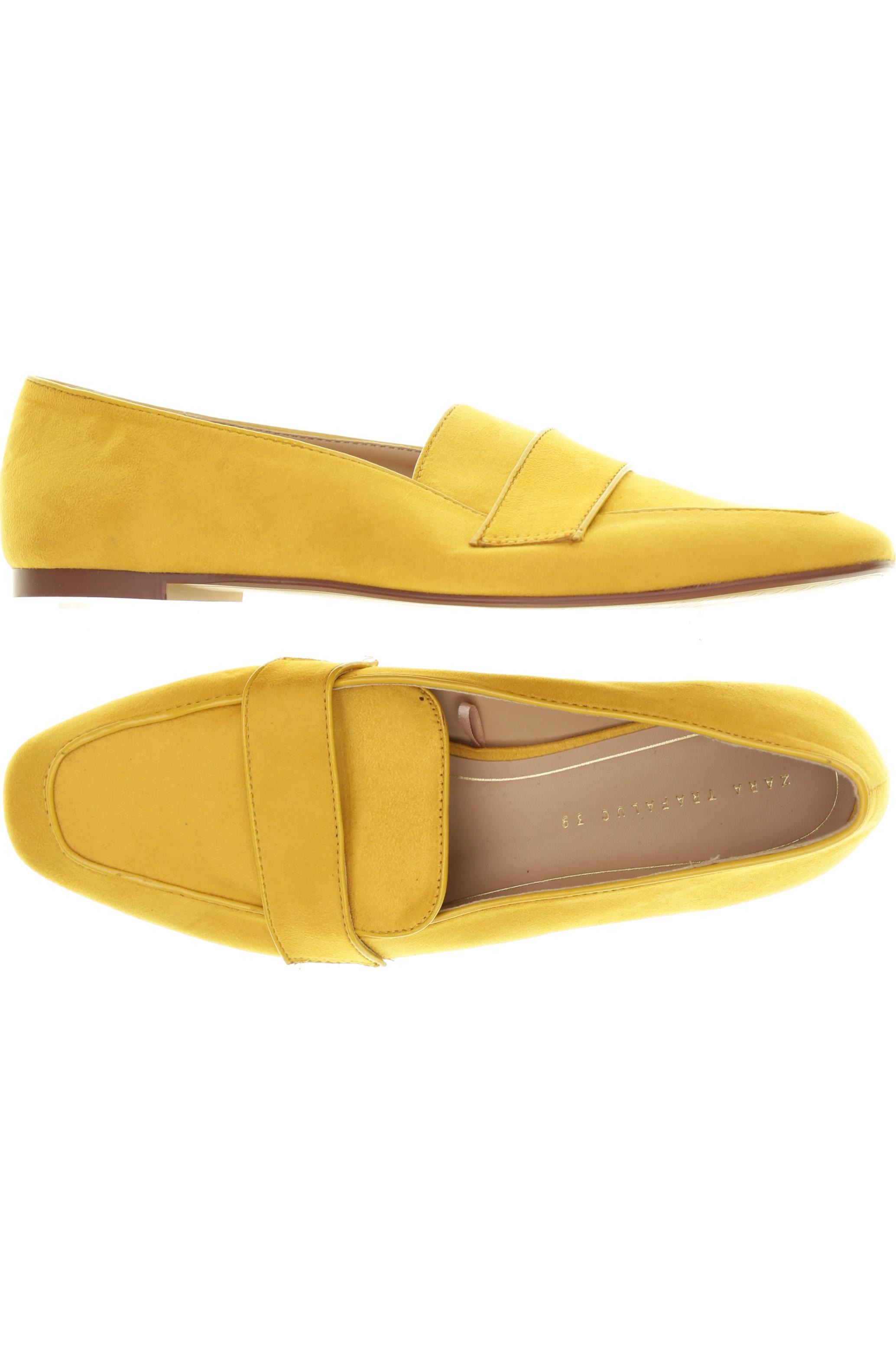 

Zara Damen Ballerinas, gelb, Gr. 39