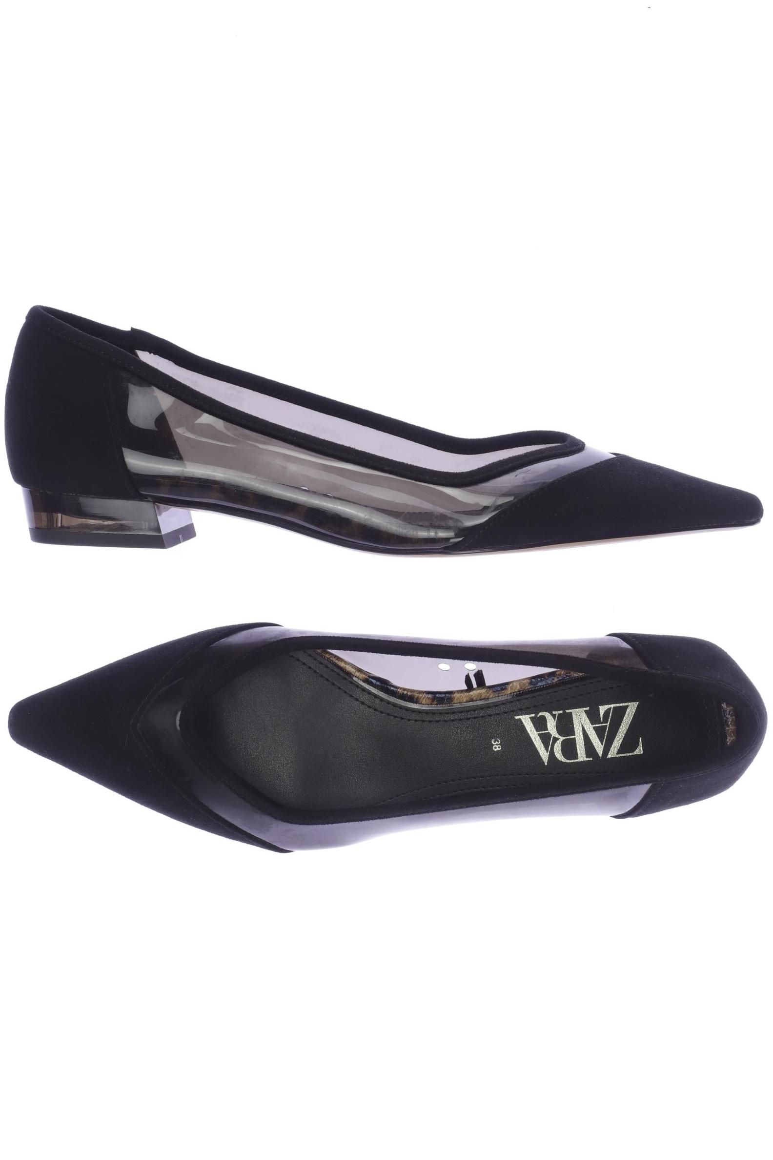 

Zara Damen Ballerinas, schwarz, Gr. 38