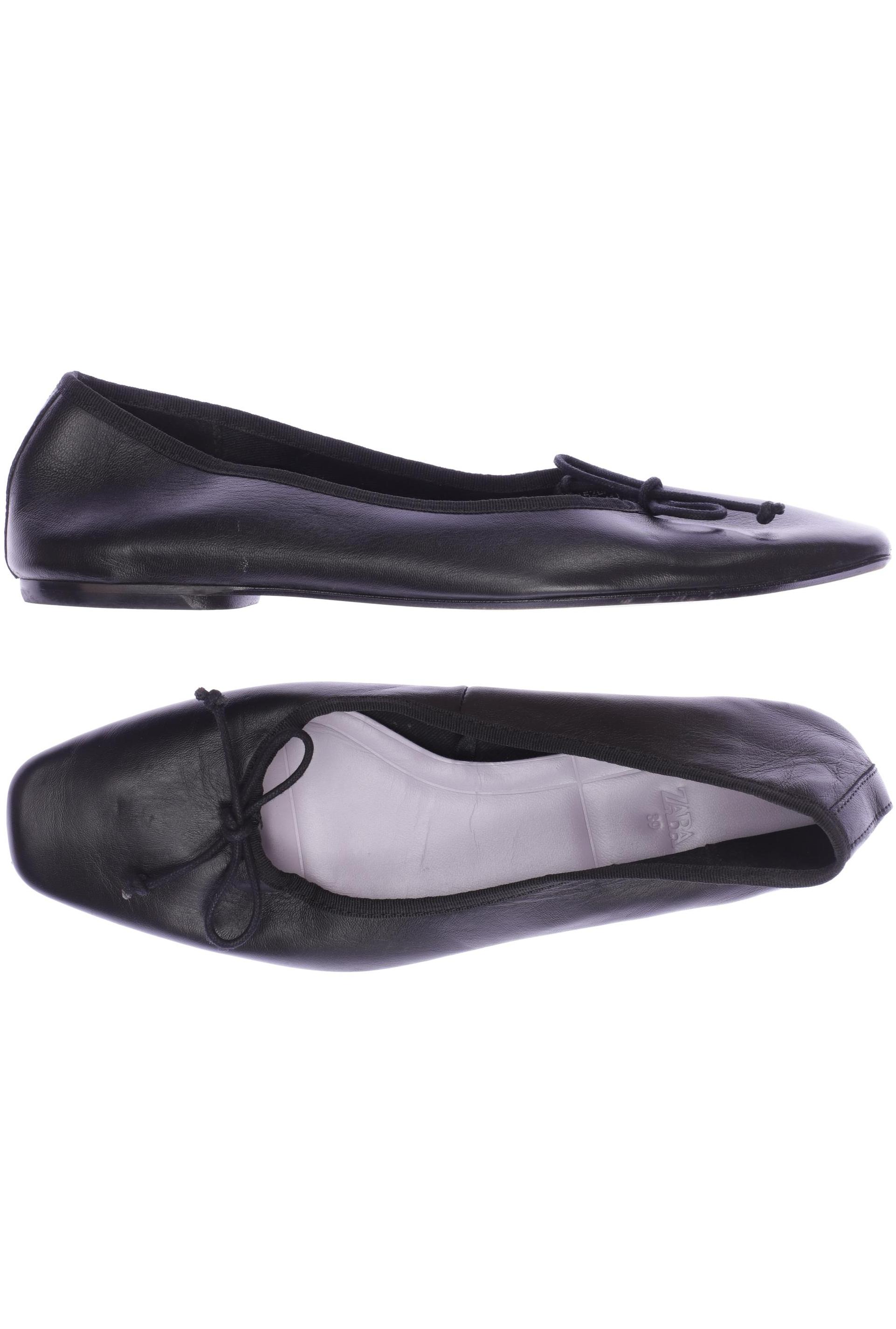 

Zara Damen Ballerinas, schwarz, Gr. 39