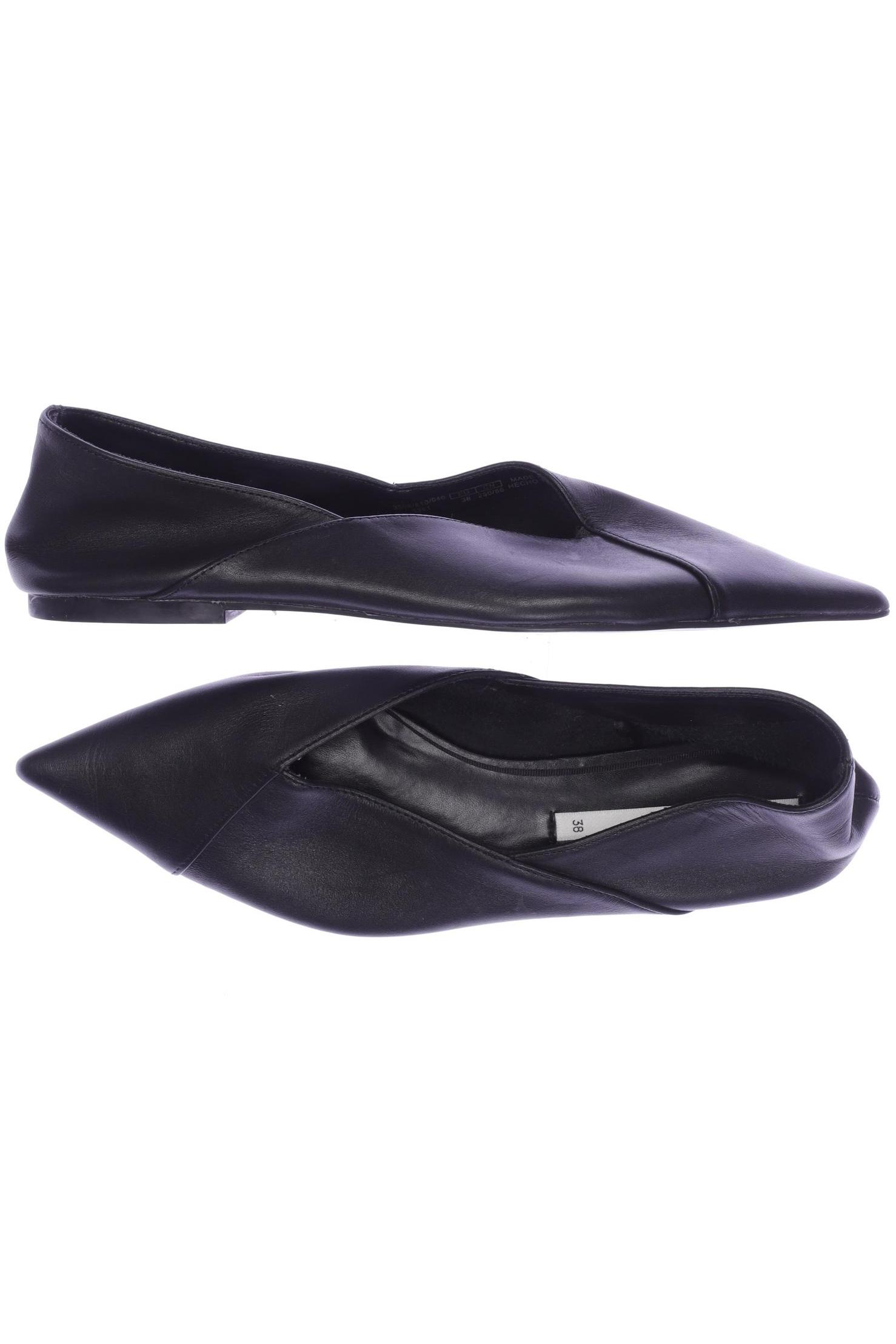 

Zara Damen Ballerinas, schwarz, Gr. 38
