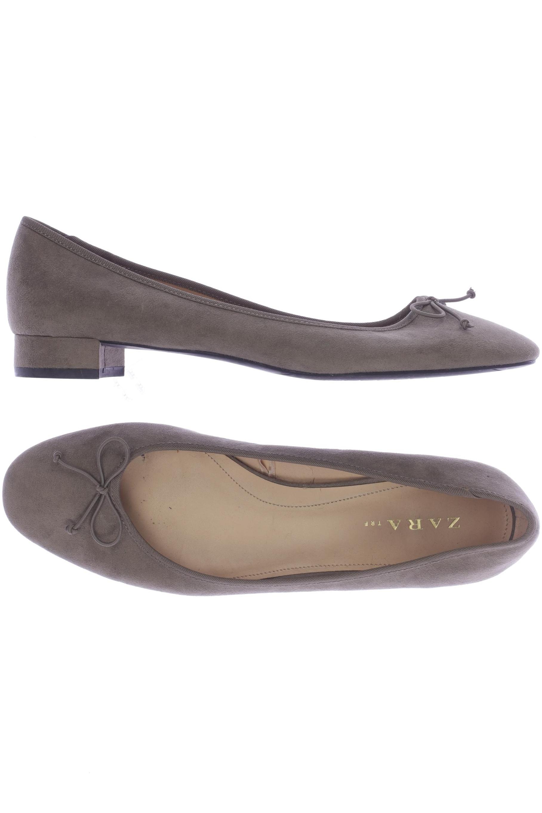 

Zara Damen Ballerinas, braun, Gr. 39