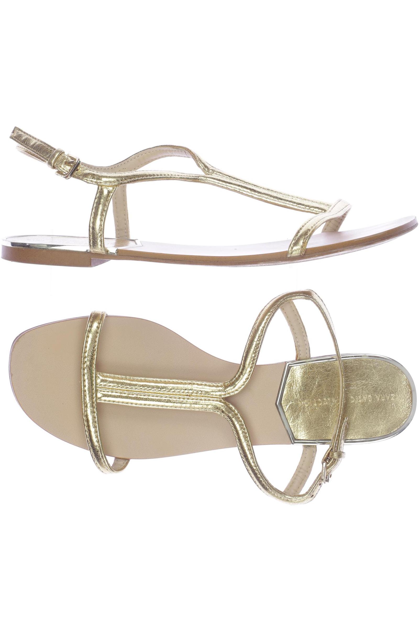 

Zara Damen Ballerinas, gold, Gr. 37