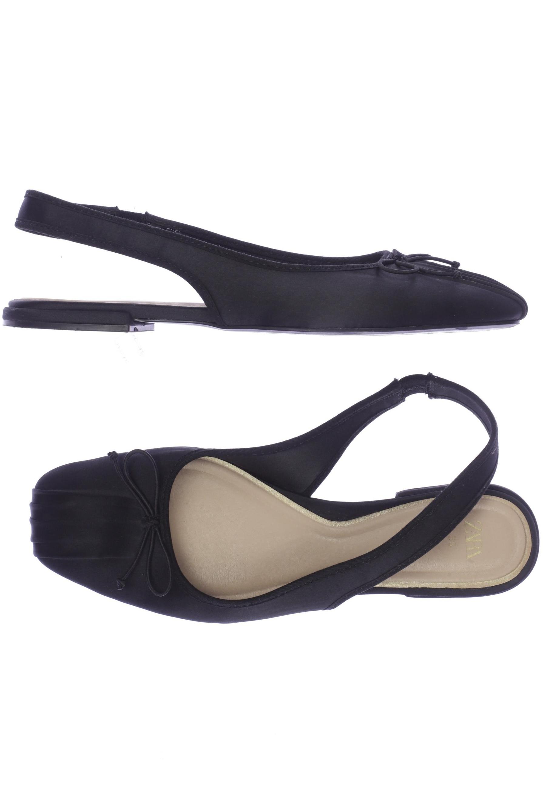 

Zara Damen Ballerinas, schwarz, Gr. 38