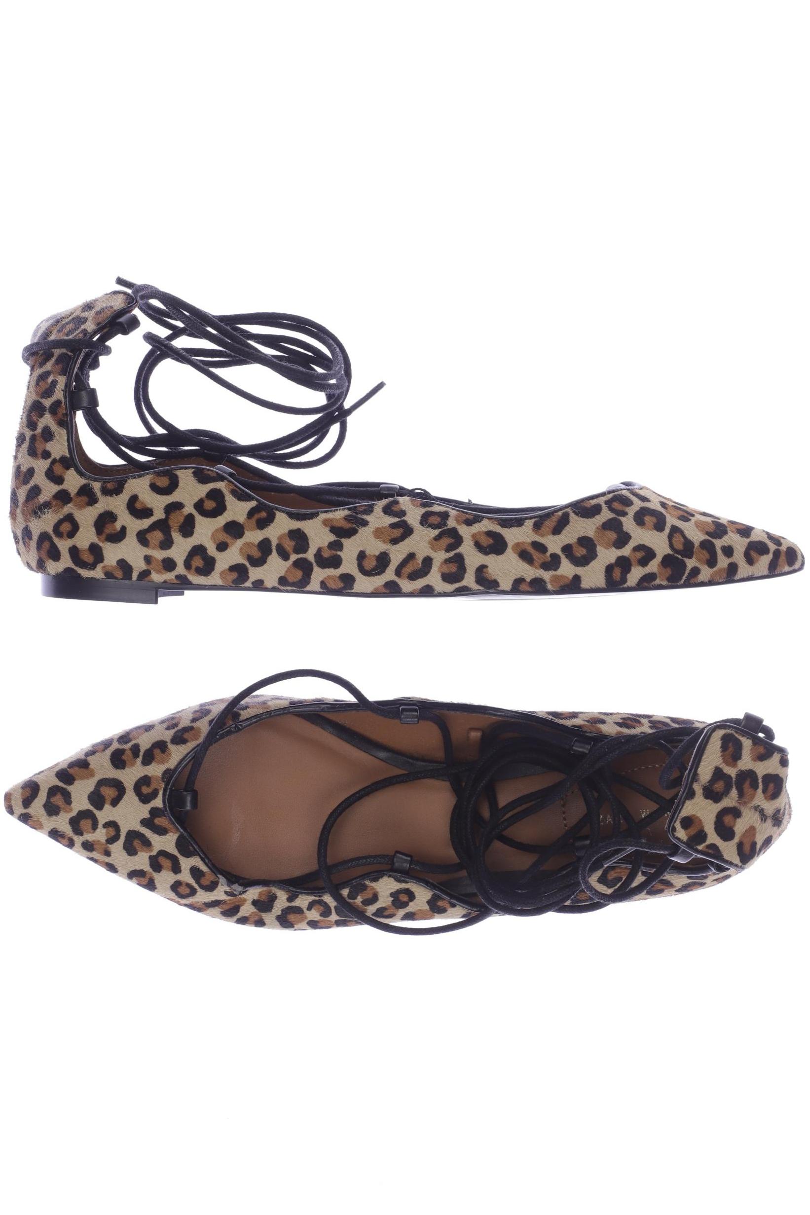 

ZARA Damen Ballerinas, beige