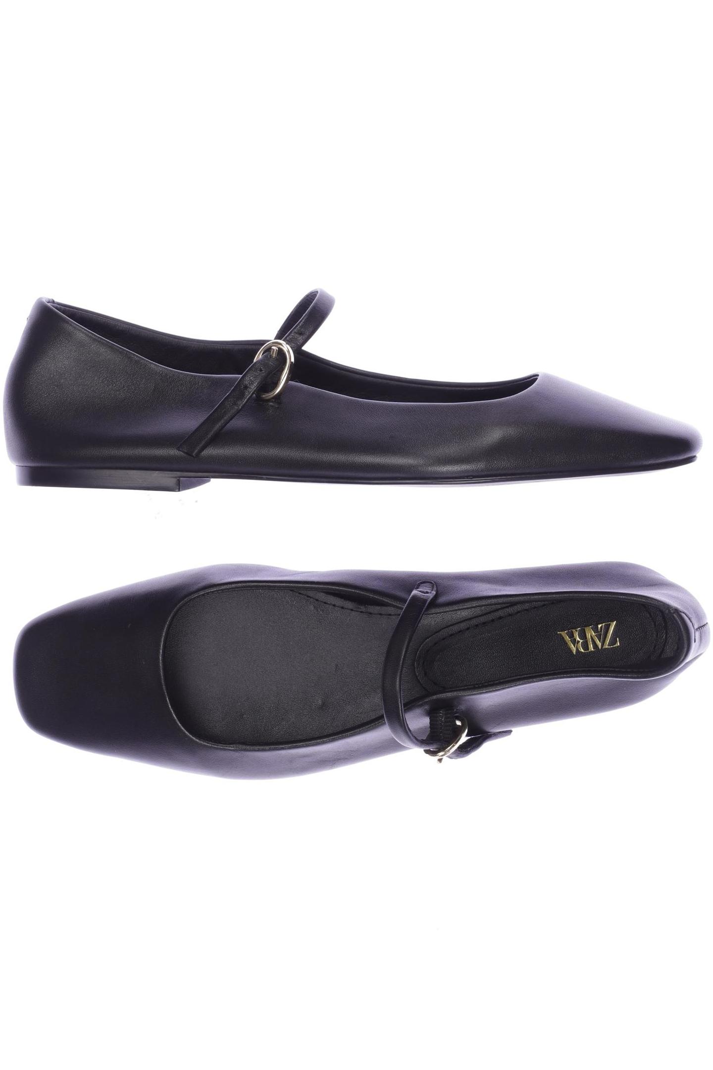 

Zara Damen Ballerinas, schwarz, Gr. 37