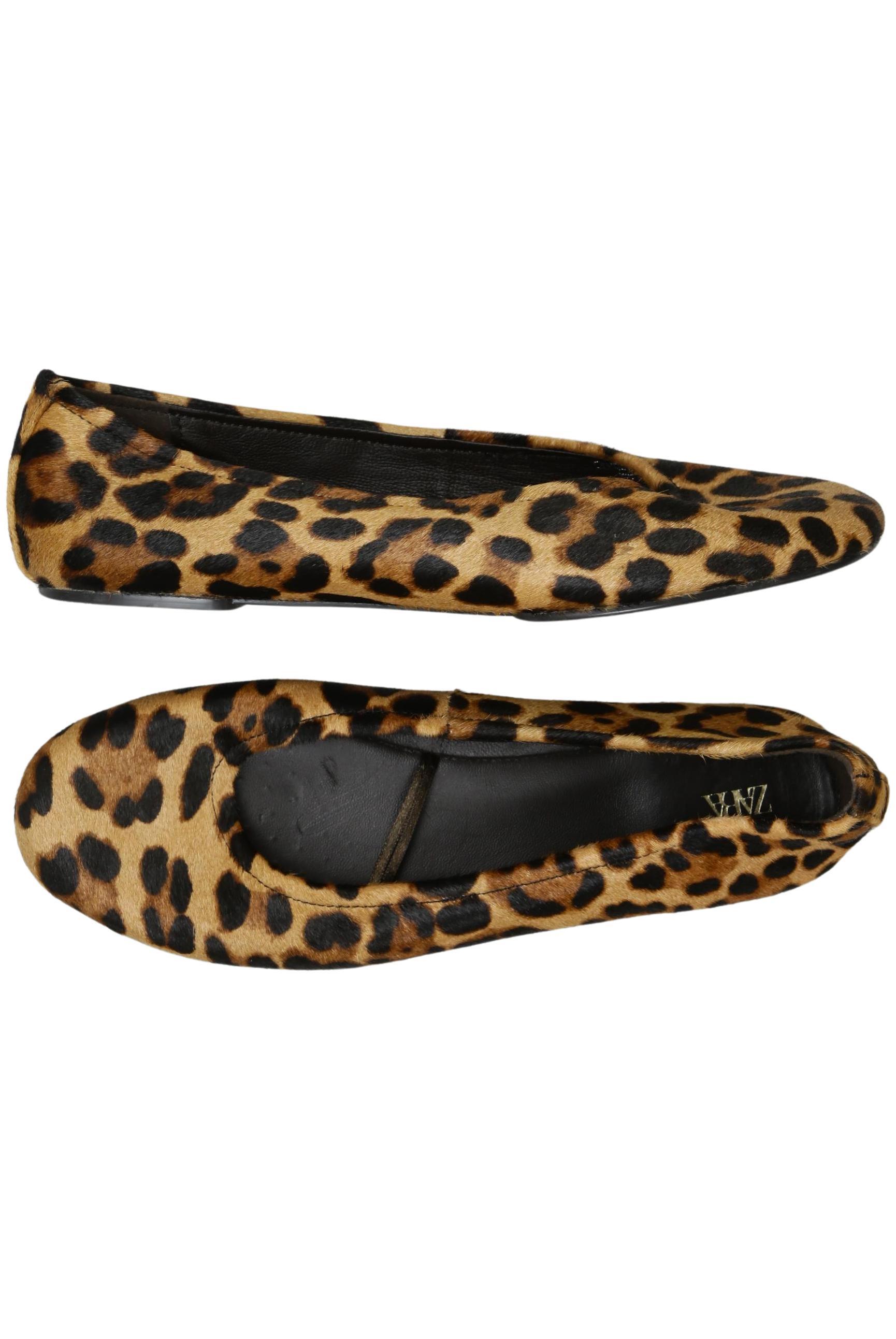 

Zara Damen Ballerinas, braun, Gr. 39