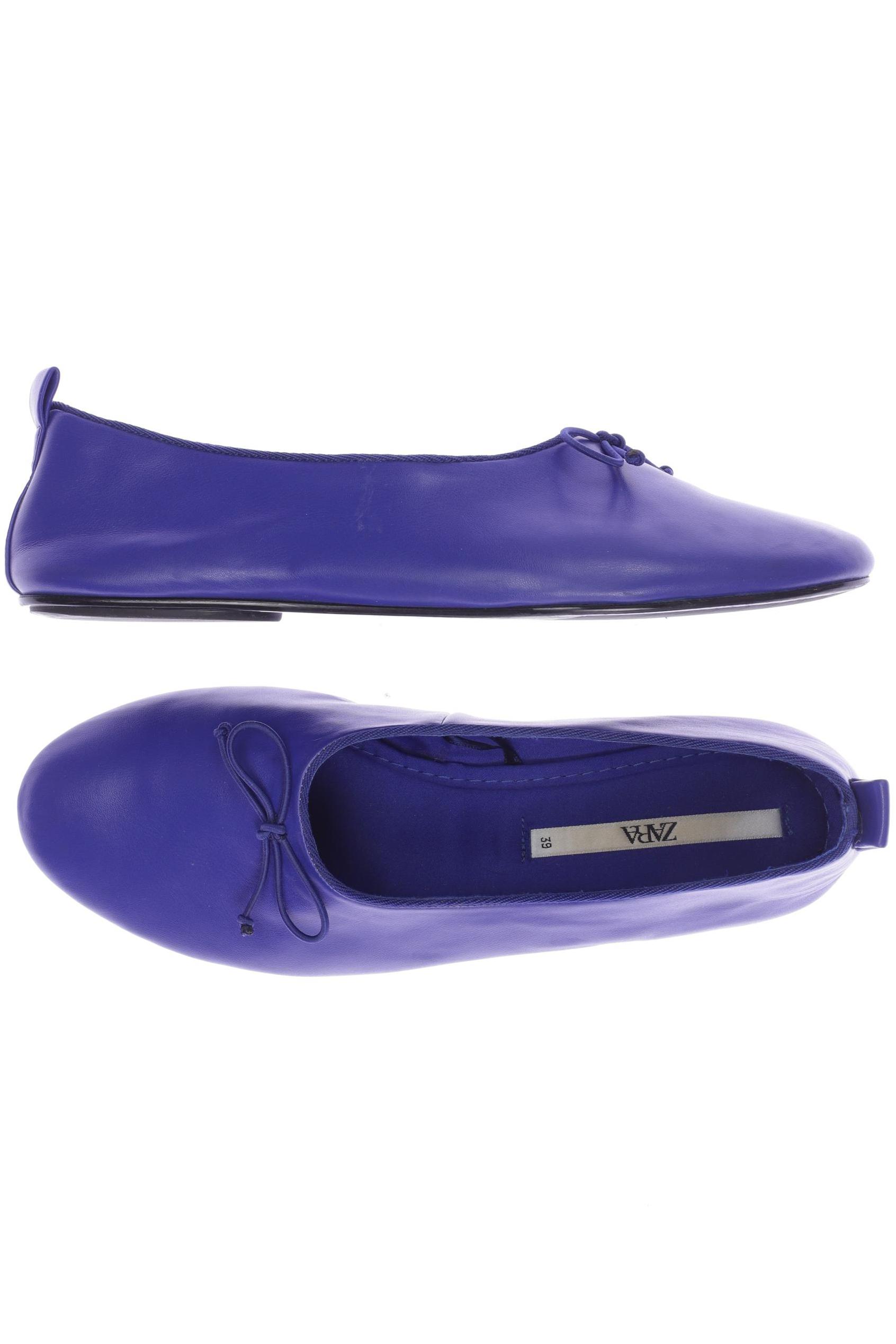 

Zara Damen Ballerinas, blau, Gr. 39
