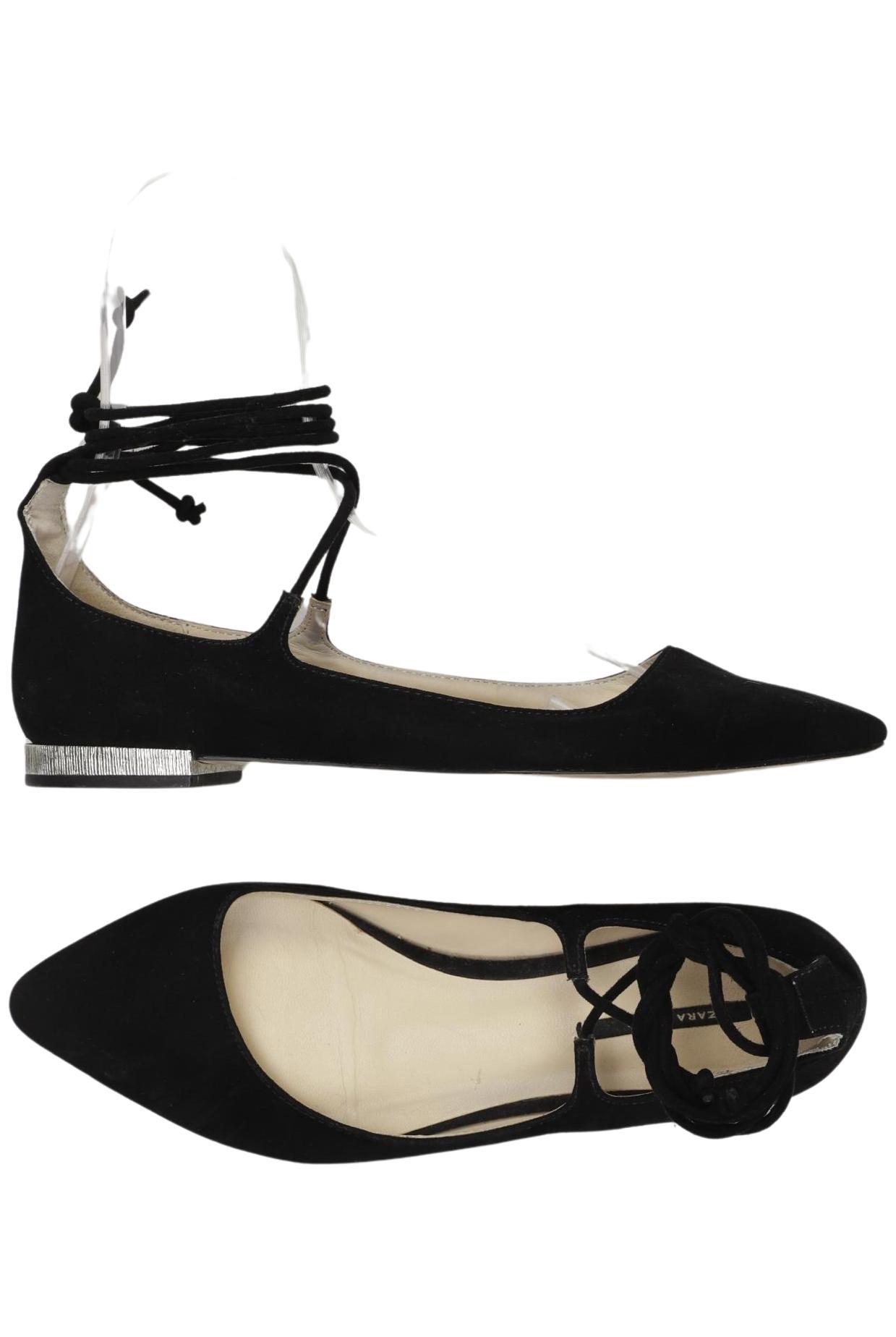 

Zara Damen Ballerinas, schwarz, Gr. 38