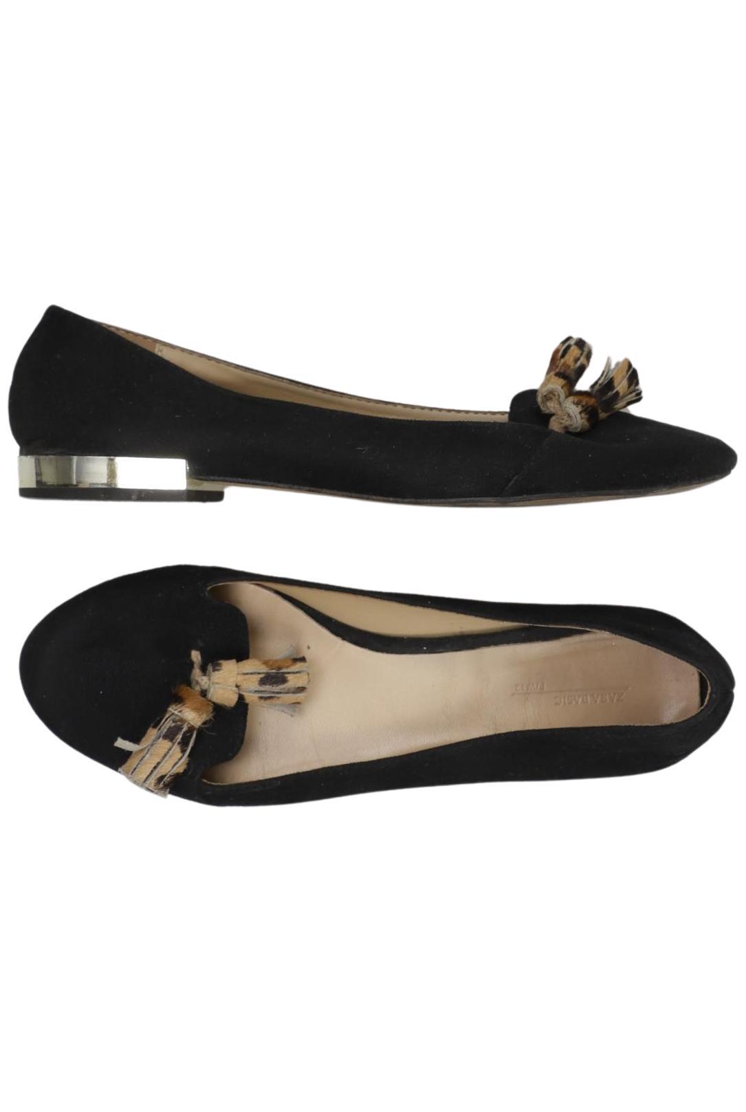 

Zara Damen Ballerinas, schwarz, Gr. 37