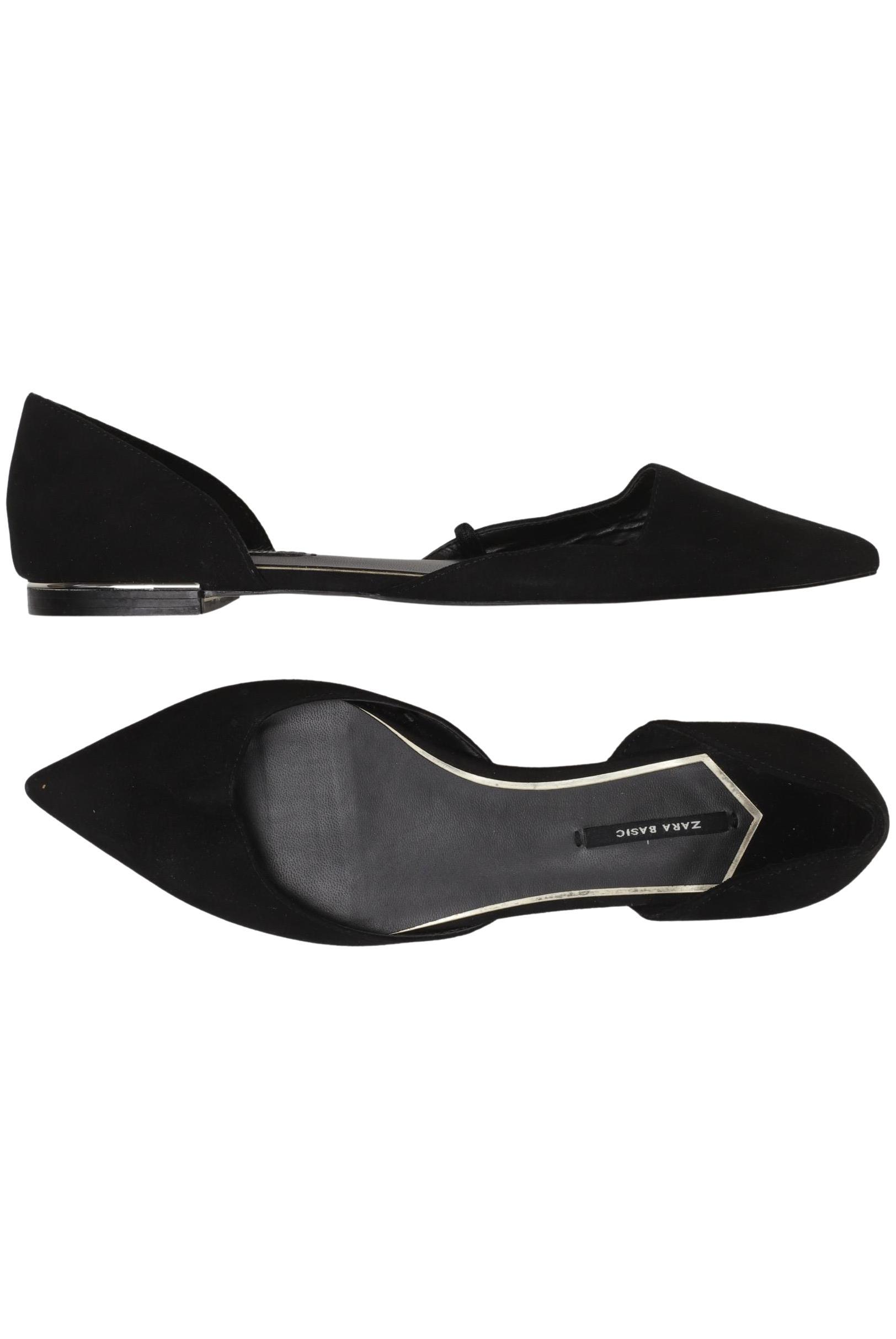 

Zara Damen Ballerinas, schwarz, Gr. 38