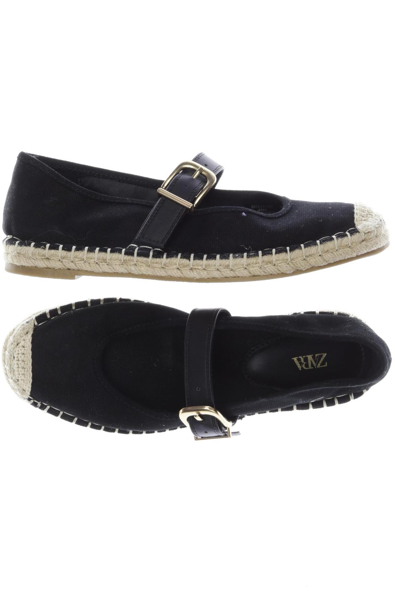 

Zara Damen Ballerinas, schwarz, Gr. 37